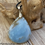 Pendentif Opale Owyhee, bélière argent 925