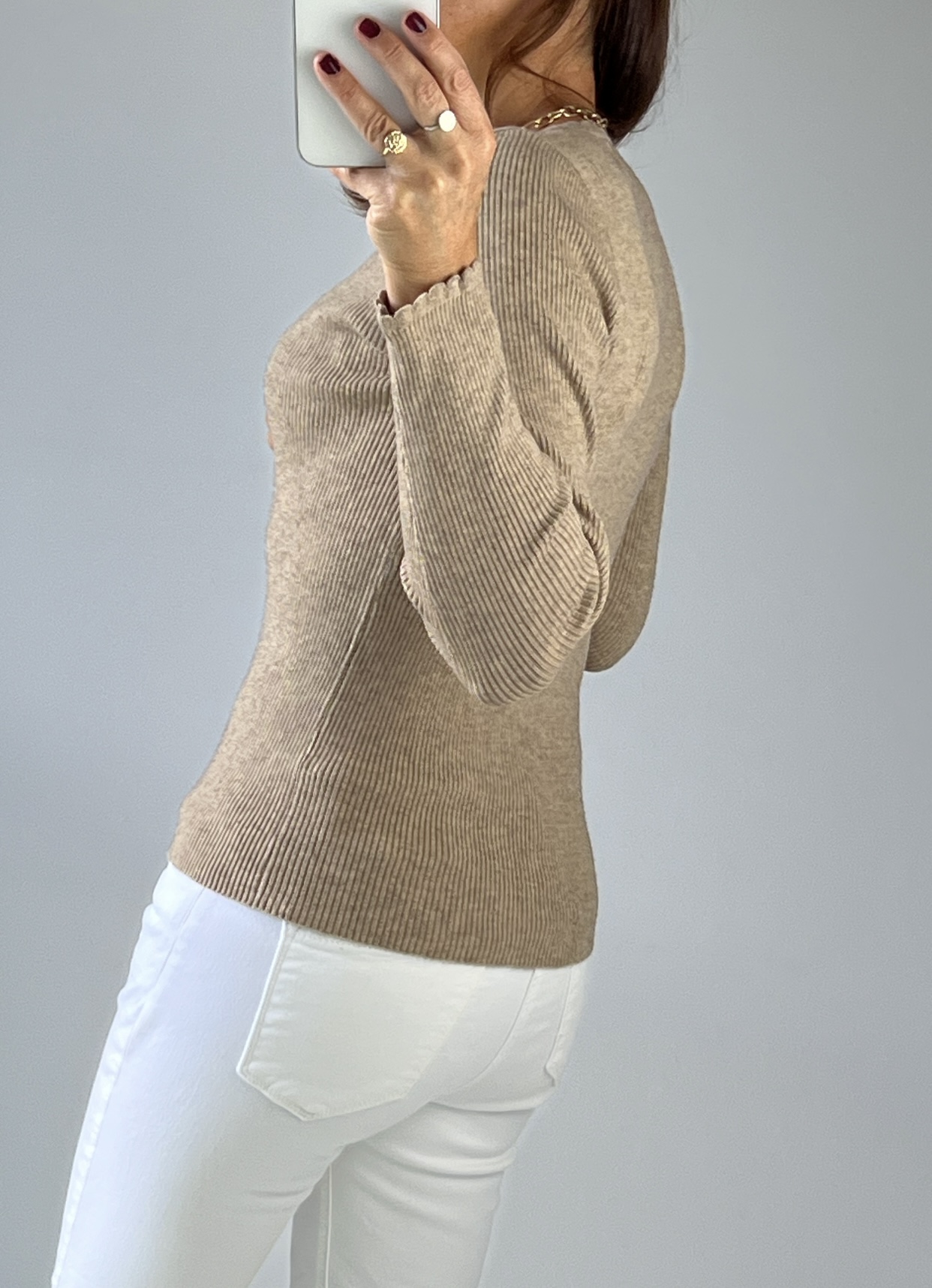 pull mael taupe -6