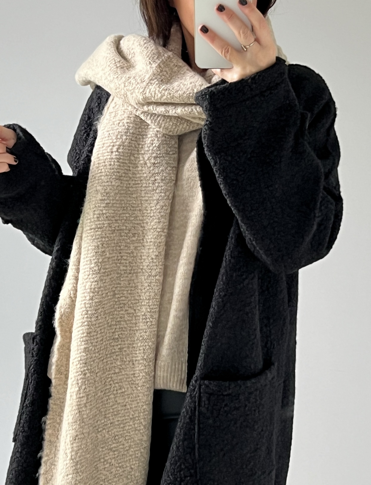 echarpe galia beige -2