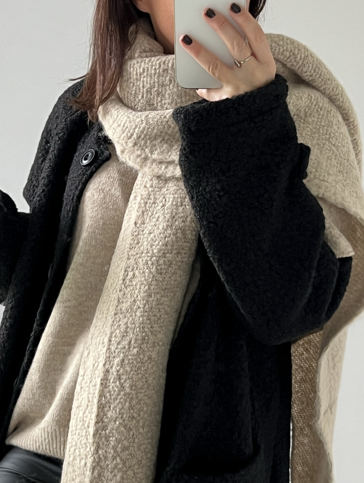 echarpe galia beige -3