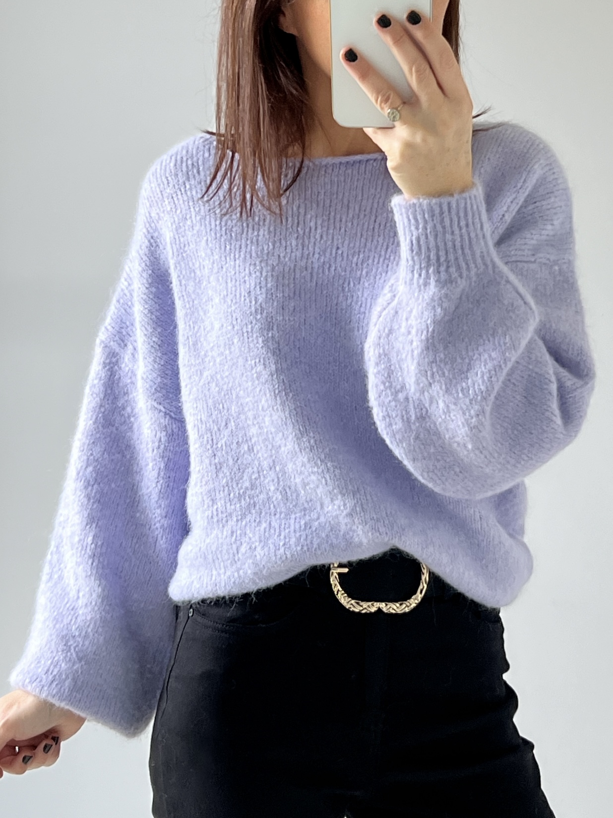 le pull Clem lilas -5