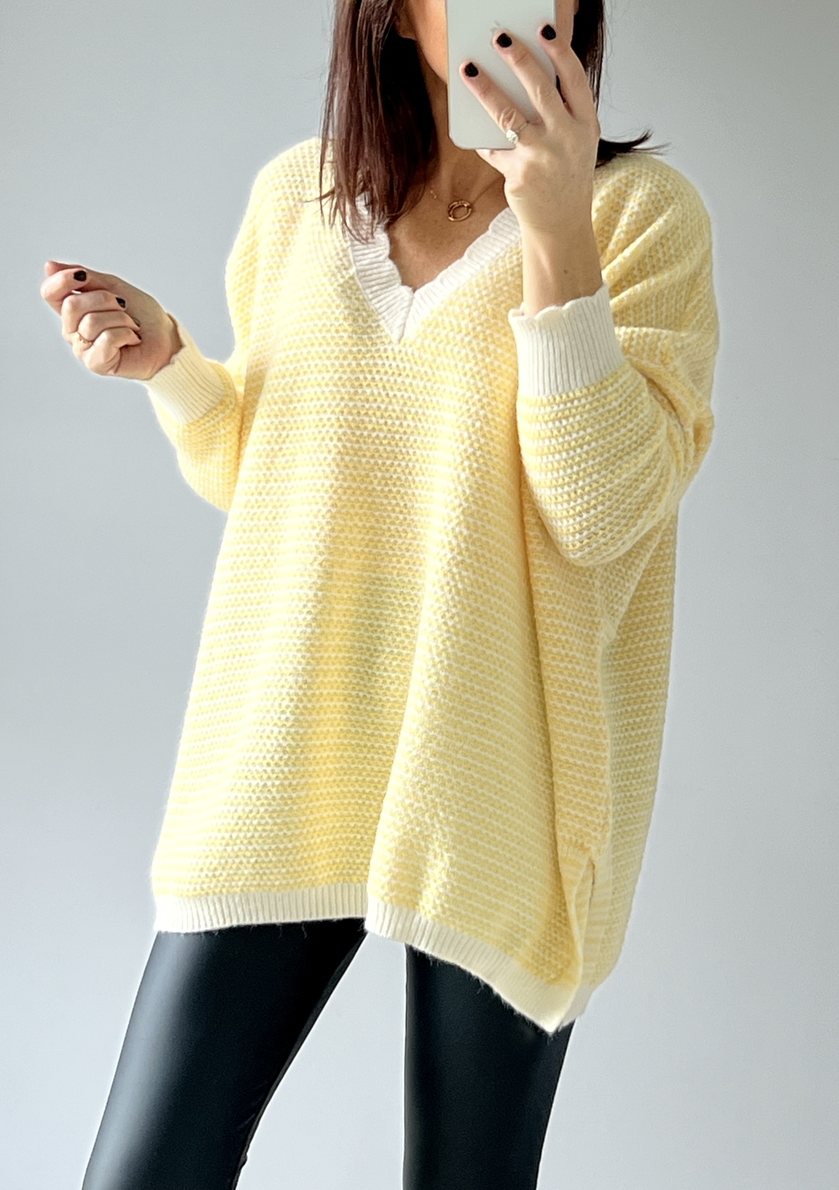 le pull Tom jaune -3