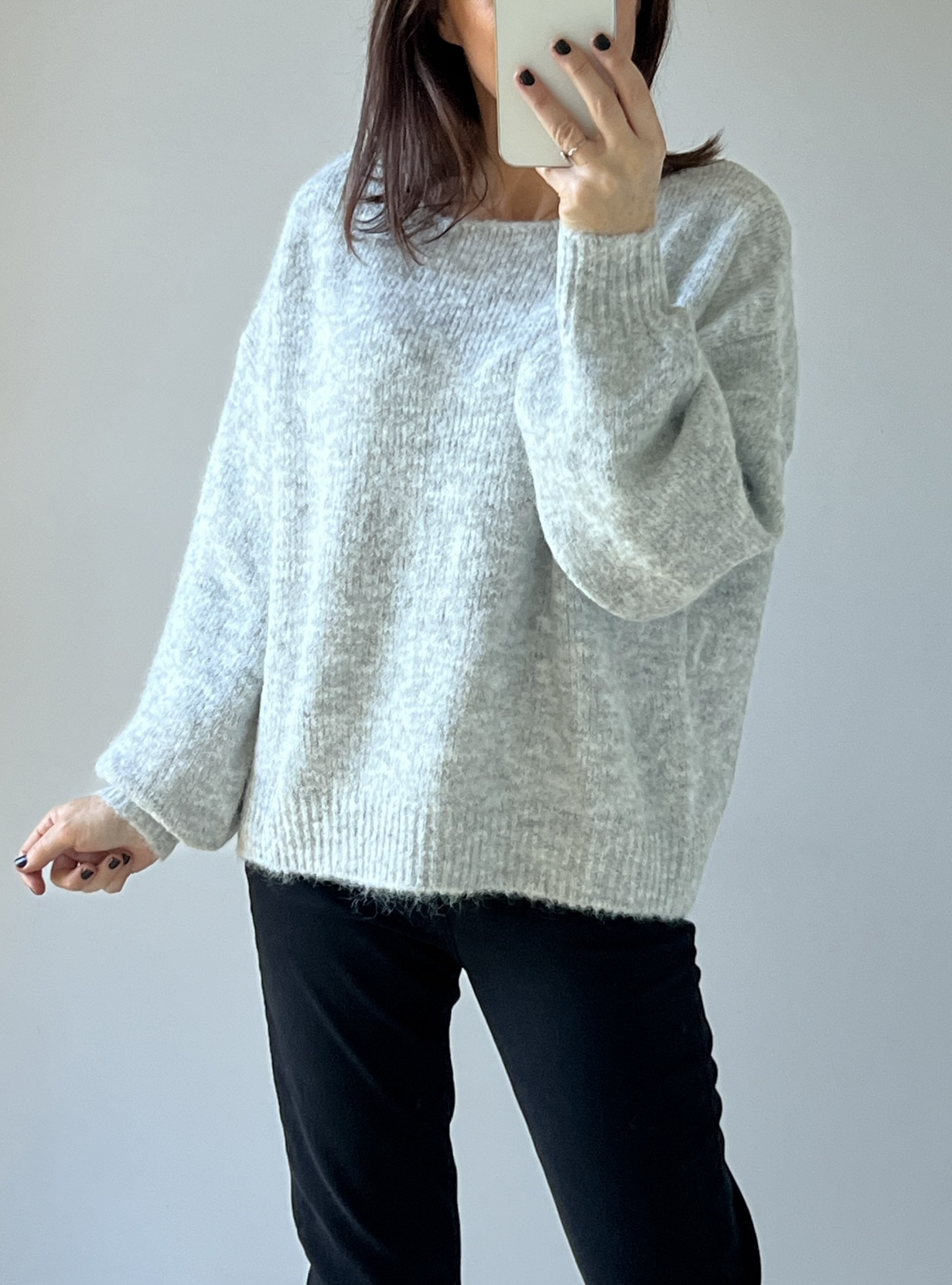 le pull Selim gris -6