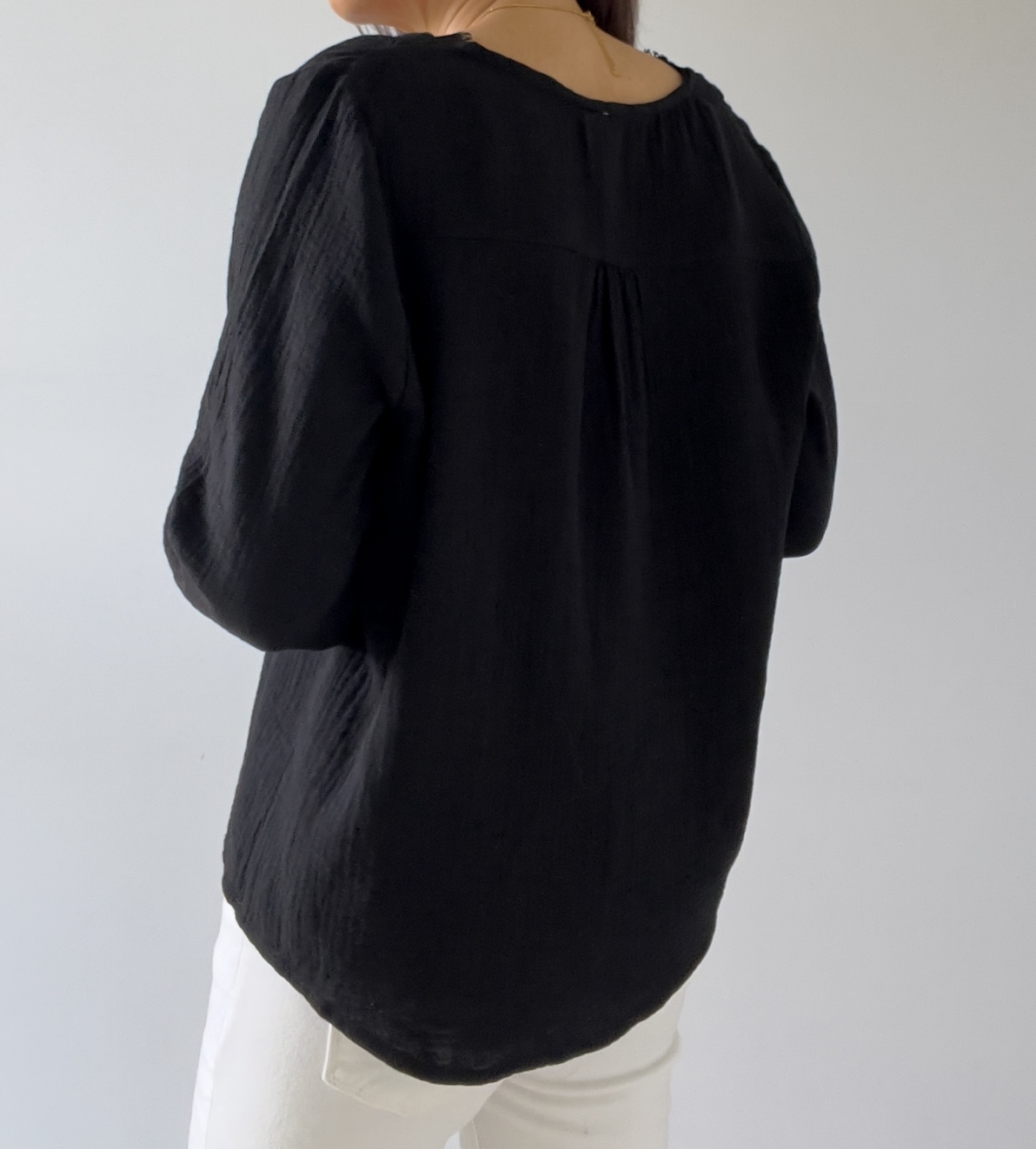 la blouse eva noire -8