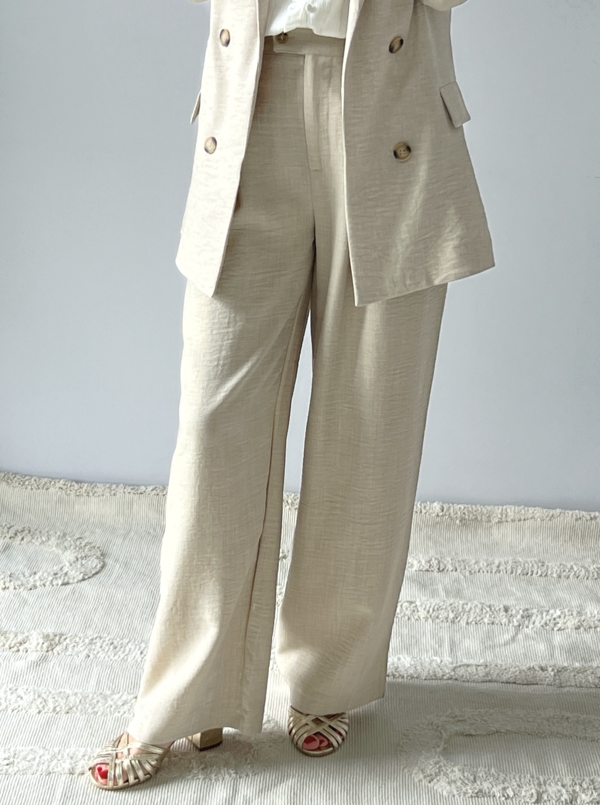 le pantalon elouan beige -3