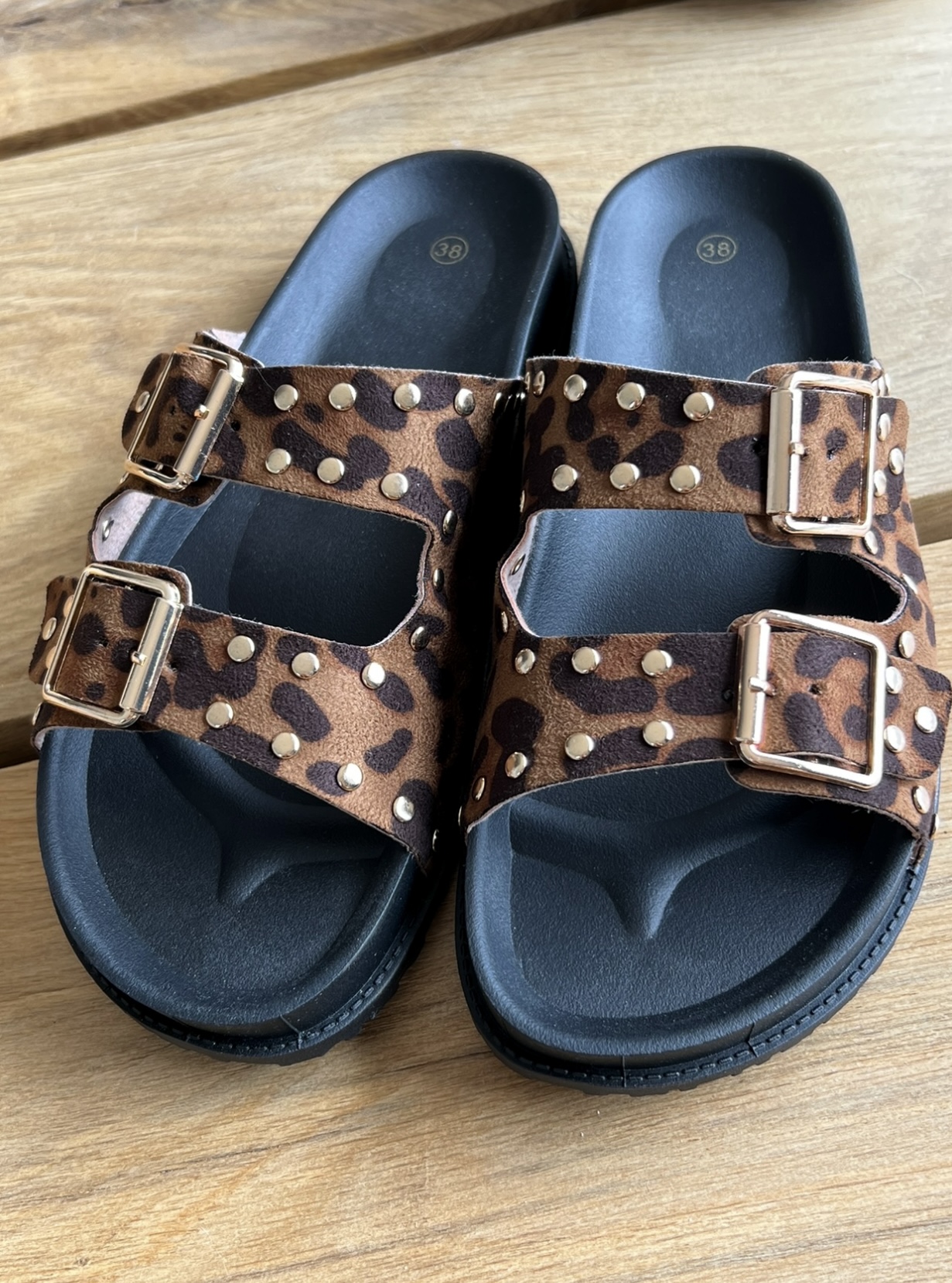 les sandales leopard -2