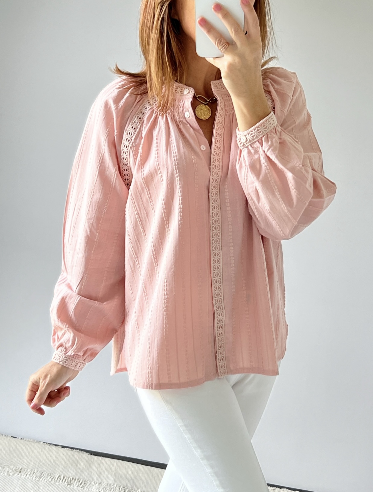 la chemise joyce rose -6