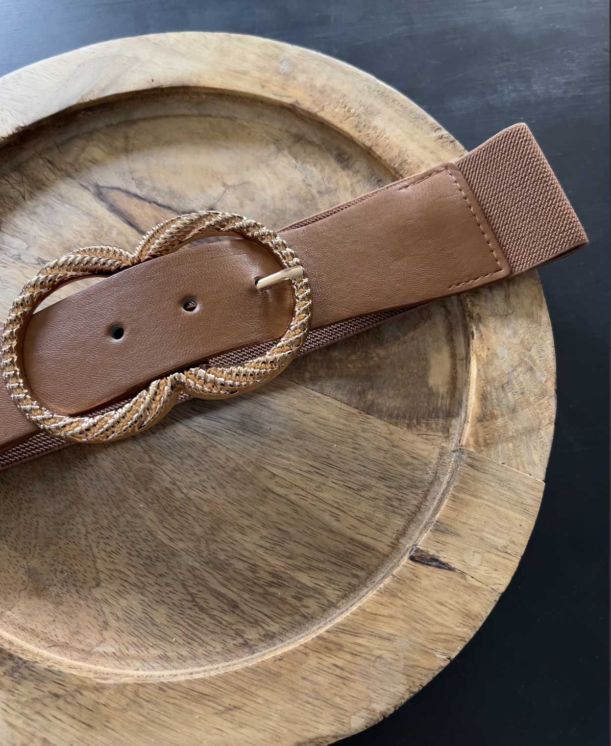 la ceinture almé camel -1