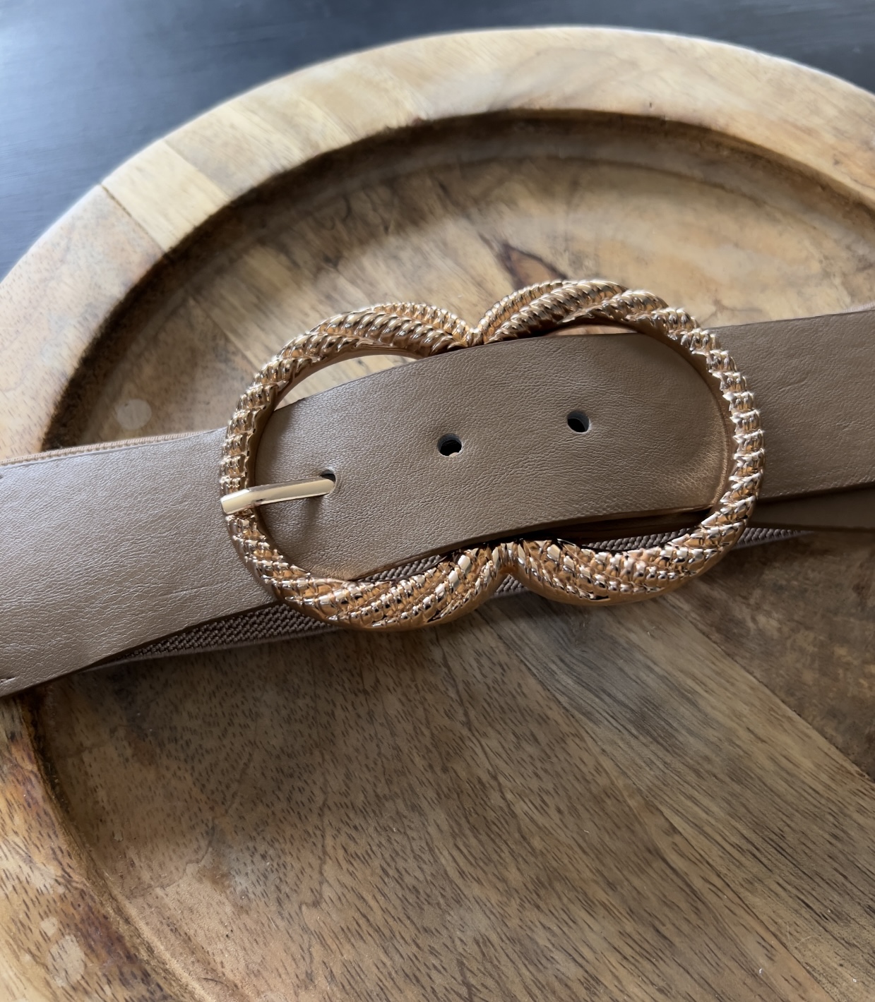la ceinture almé taupe -4