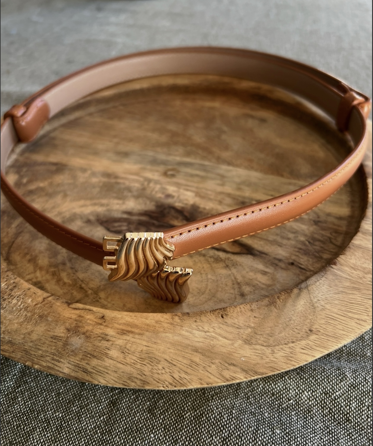 la ceinture foly camel -3
