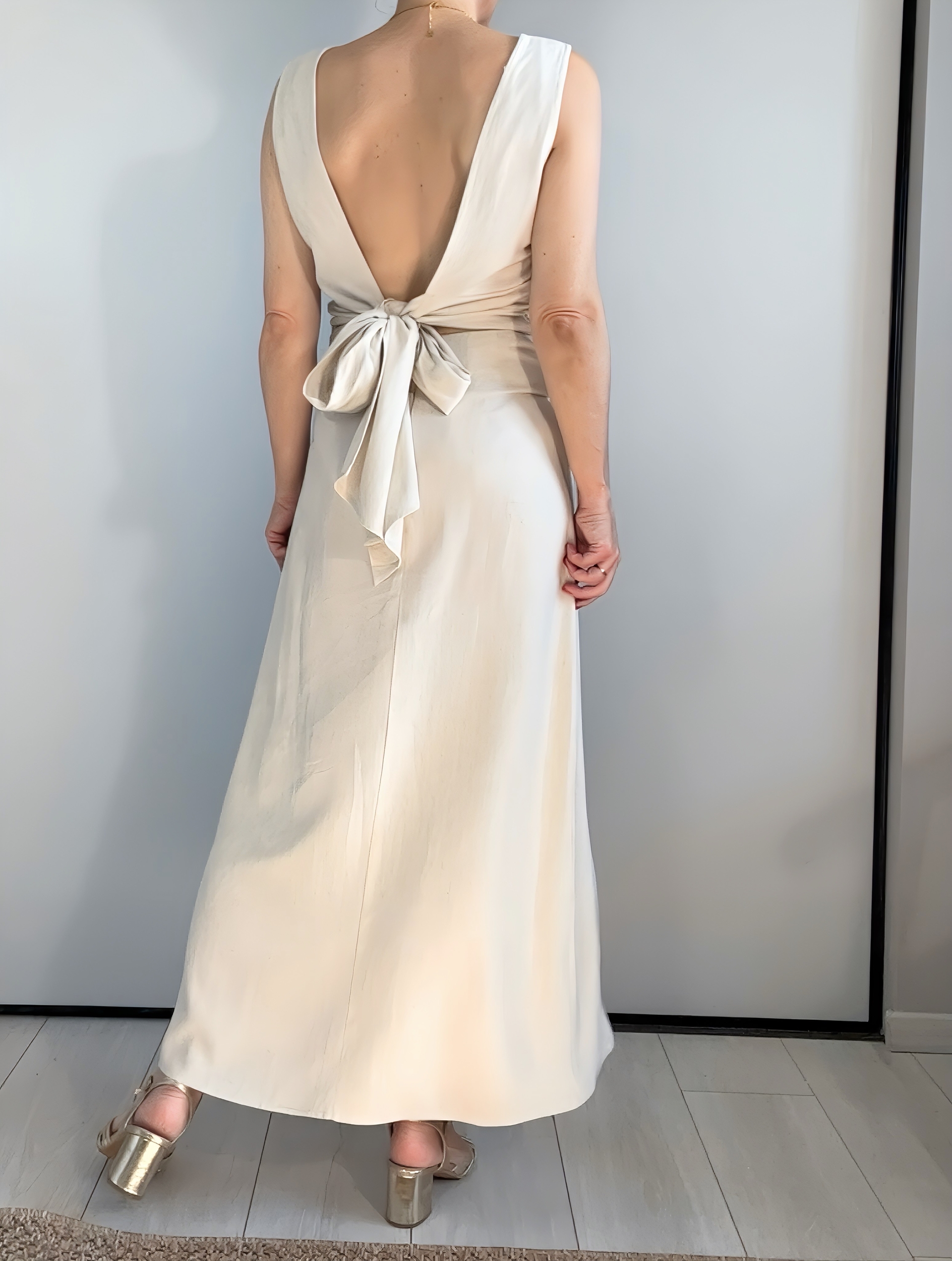 la jupe giulia beige -6