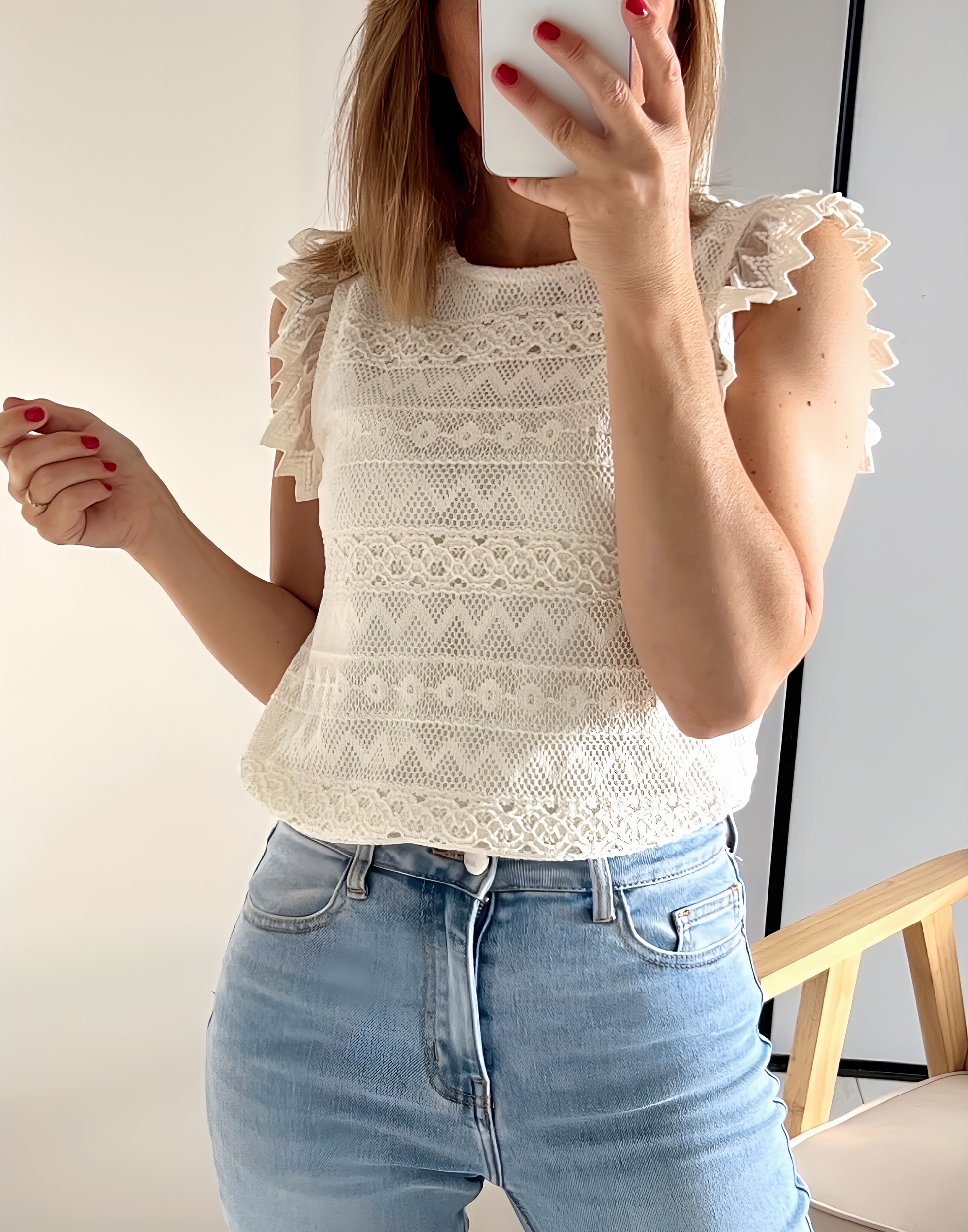 le top esmee beige -1