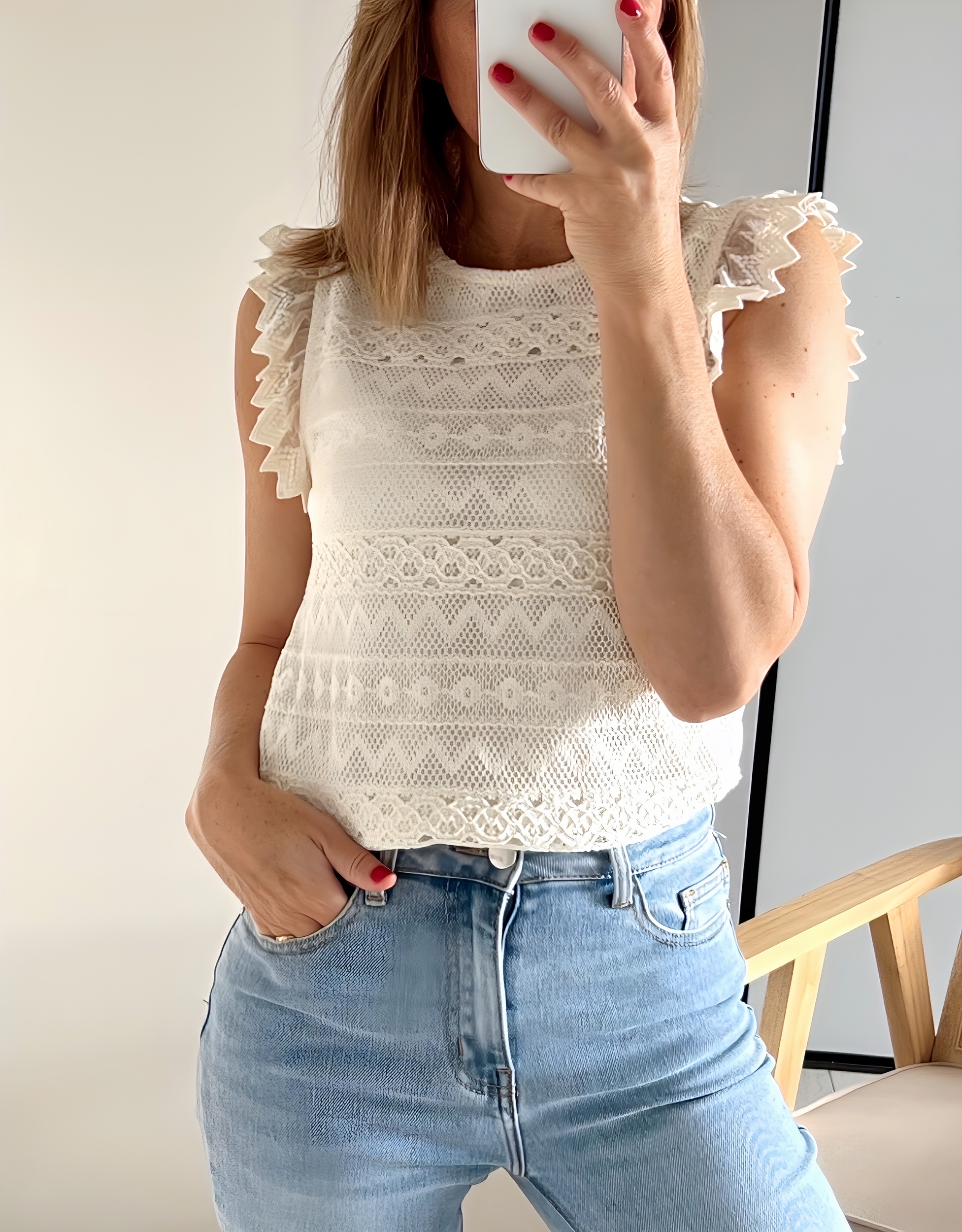 le top esmee beige -2