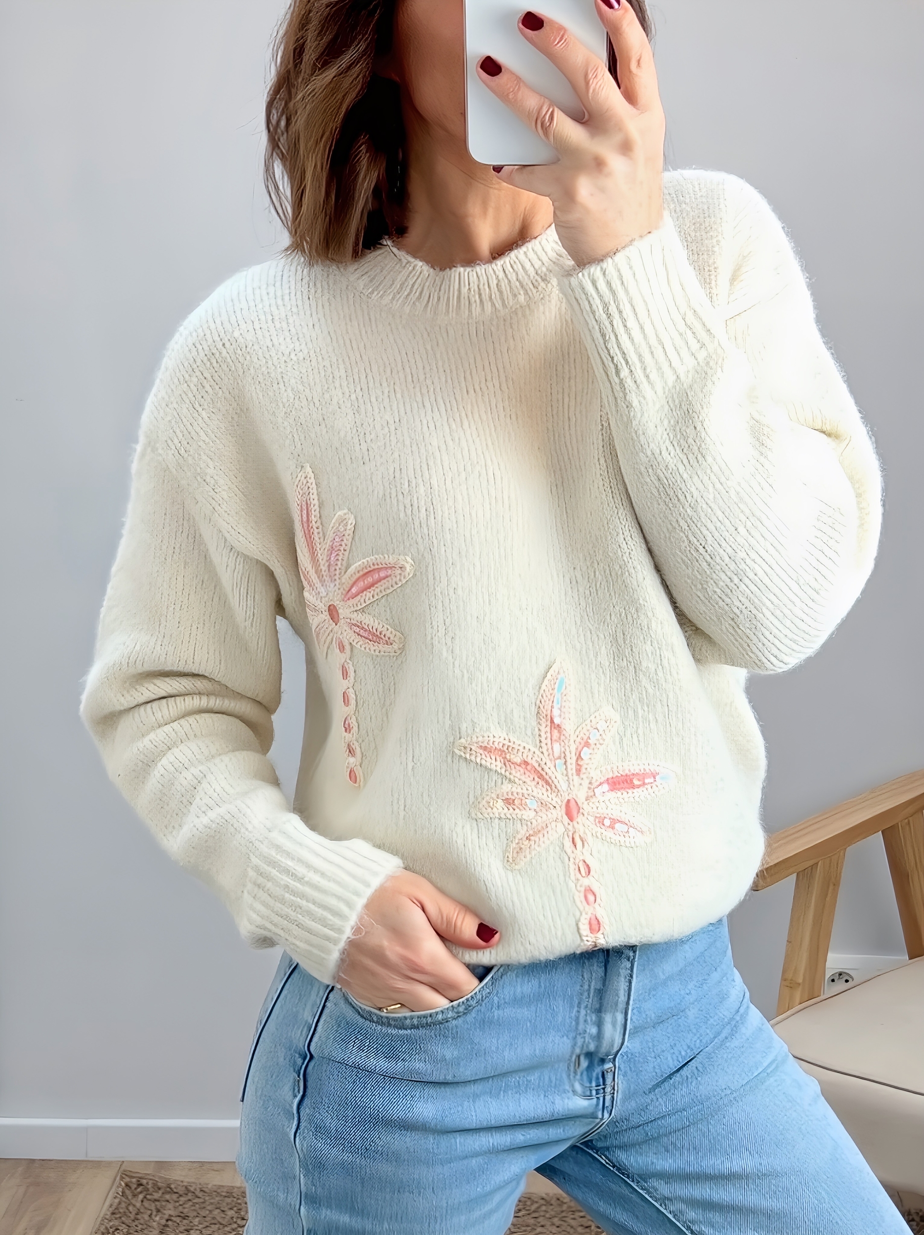 le pull palmiers -1
