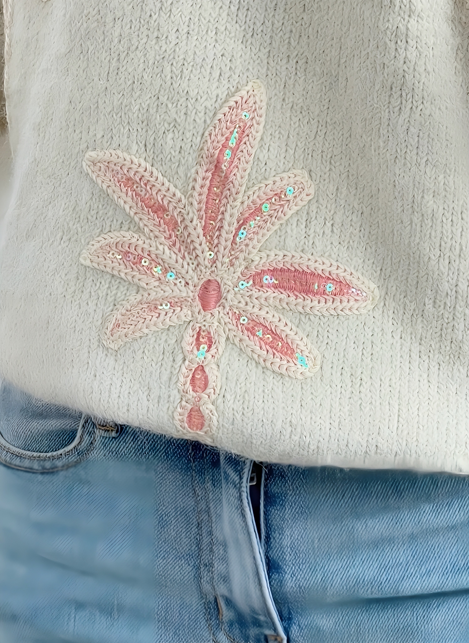le pull palmiers -3