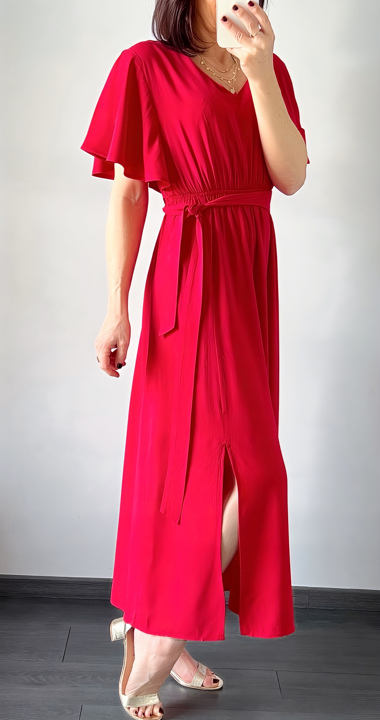 la robe gaya rouge -2