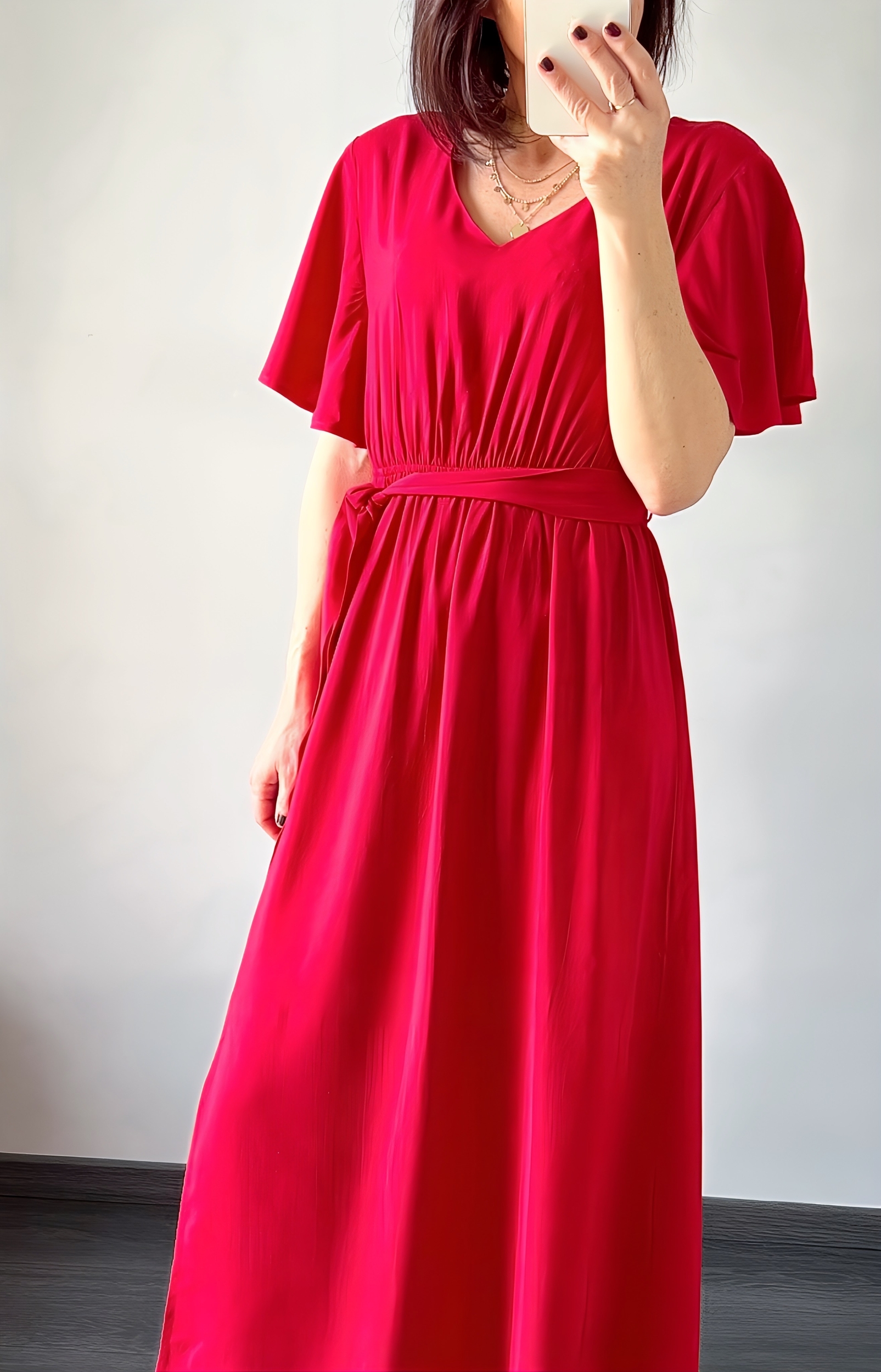 la robe gaya rouge -5