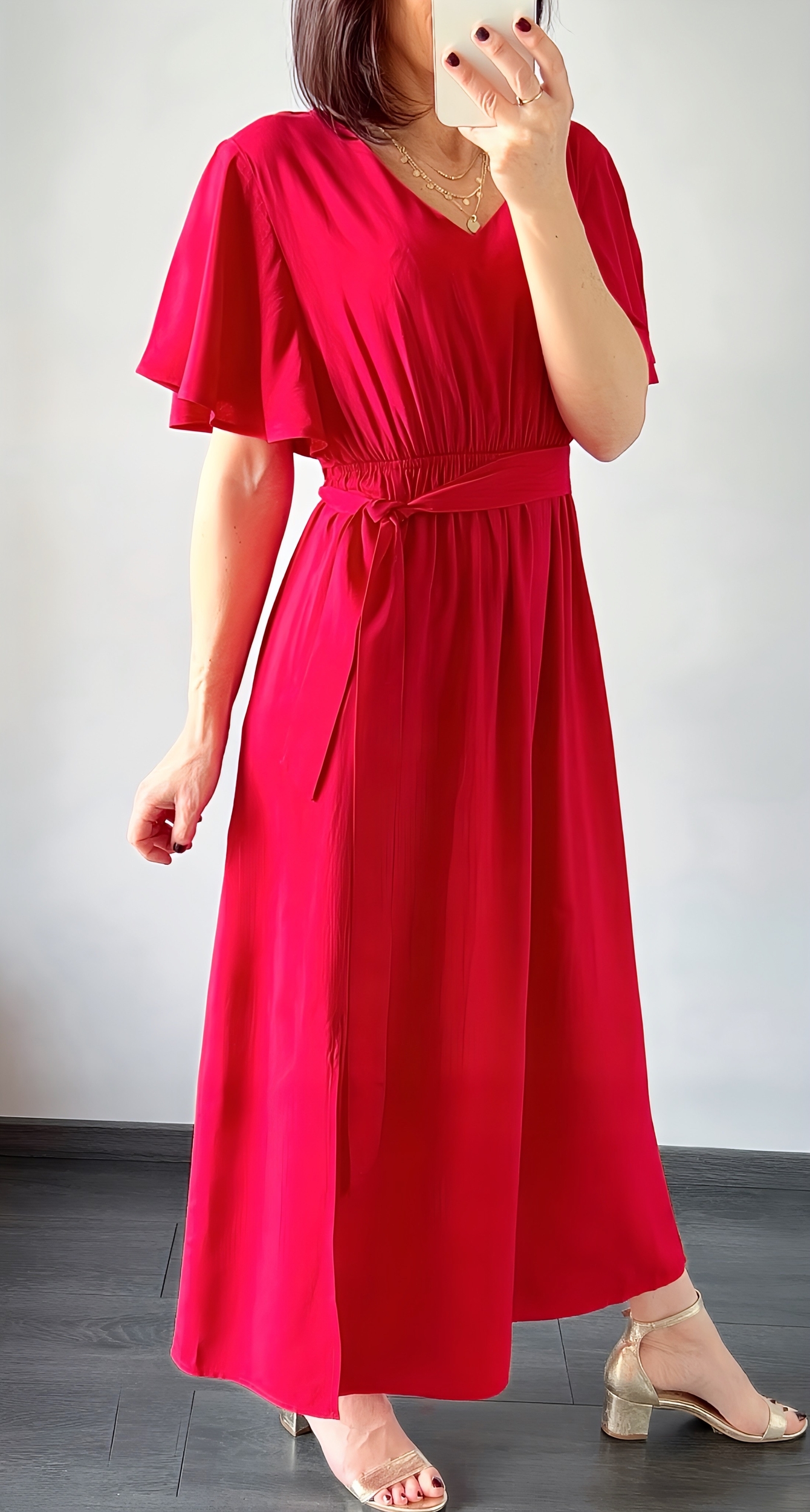la robe gaya rouge -6