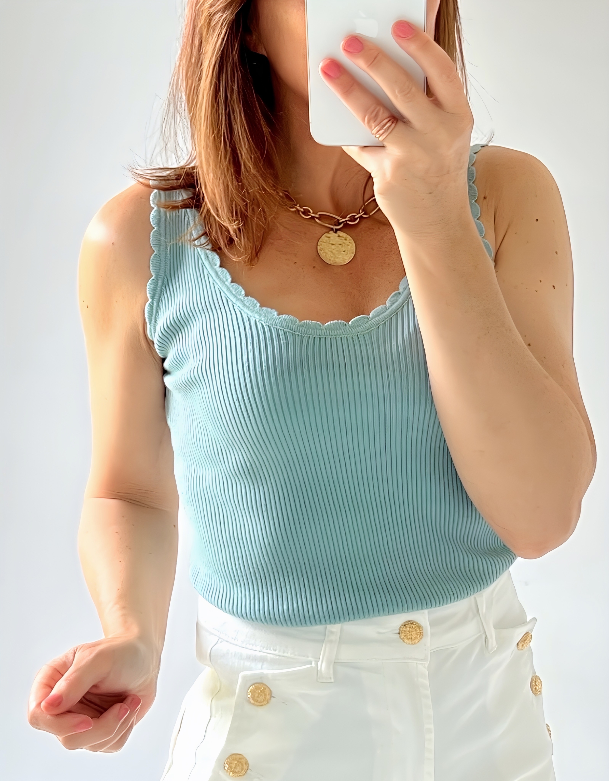 le top kate celadon -1