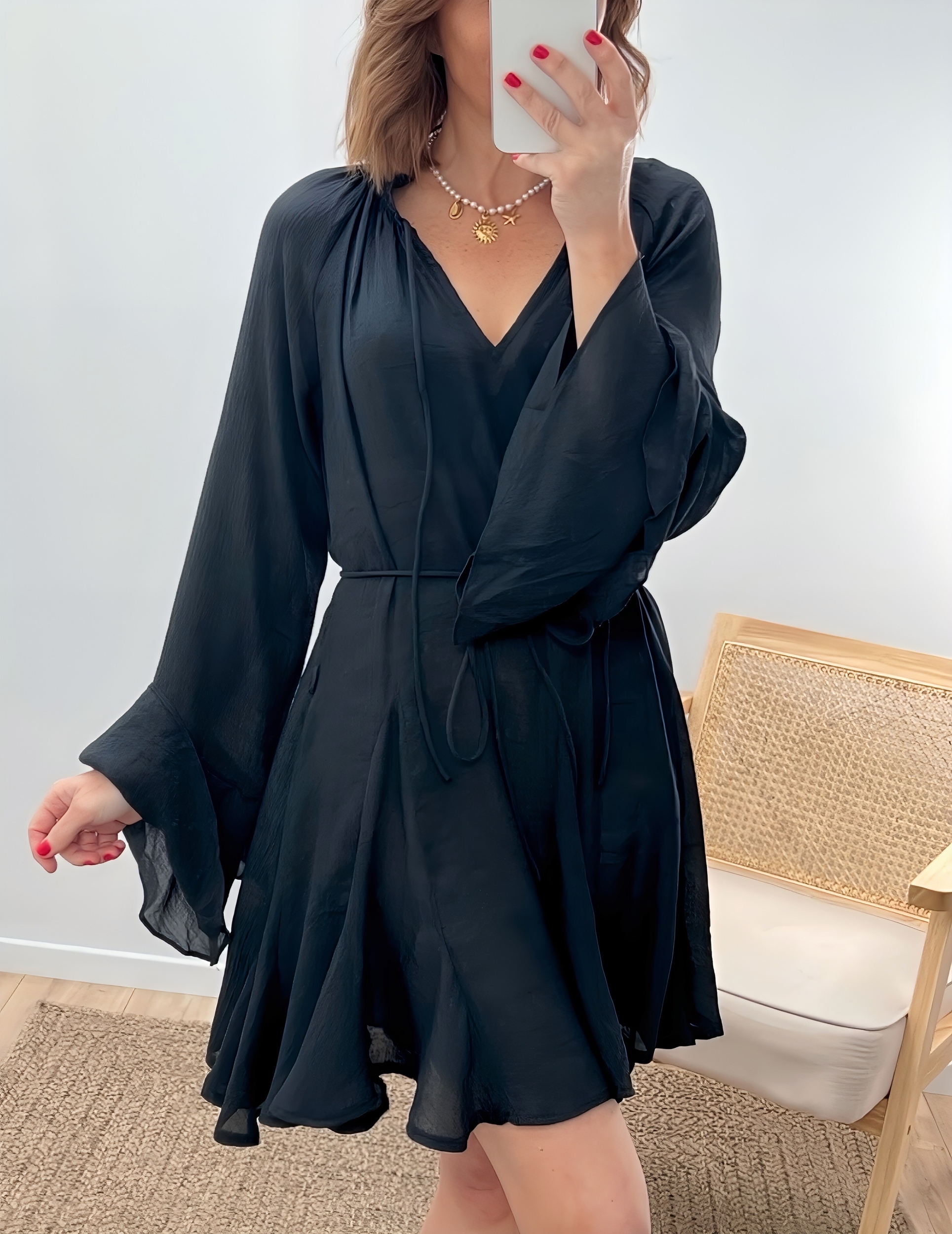 la robe joyce noire -1