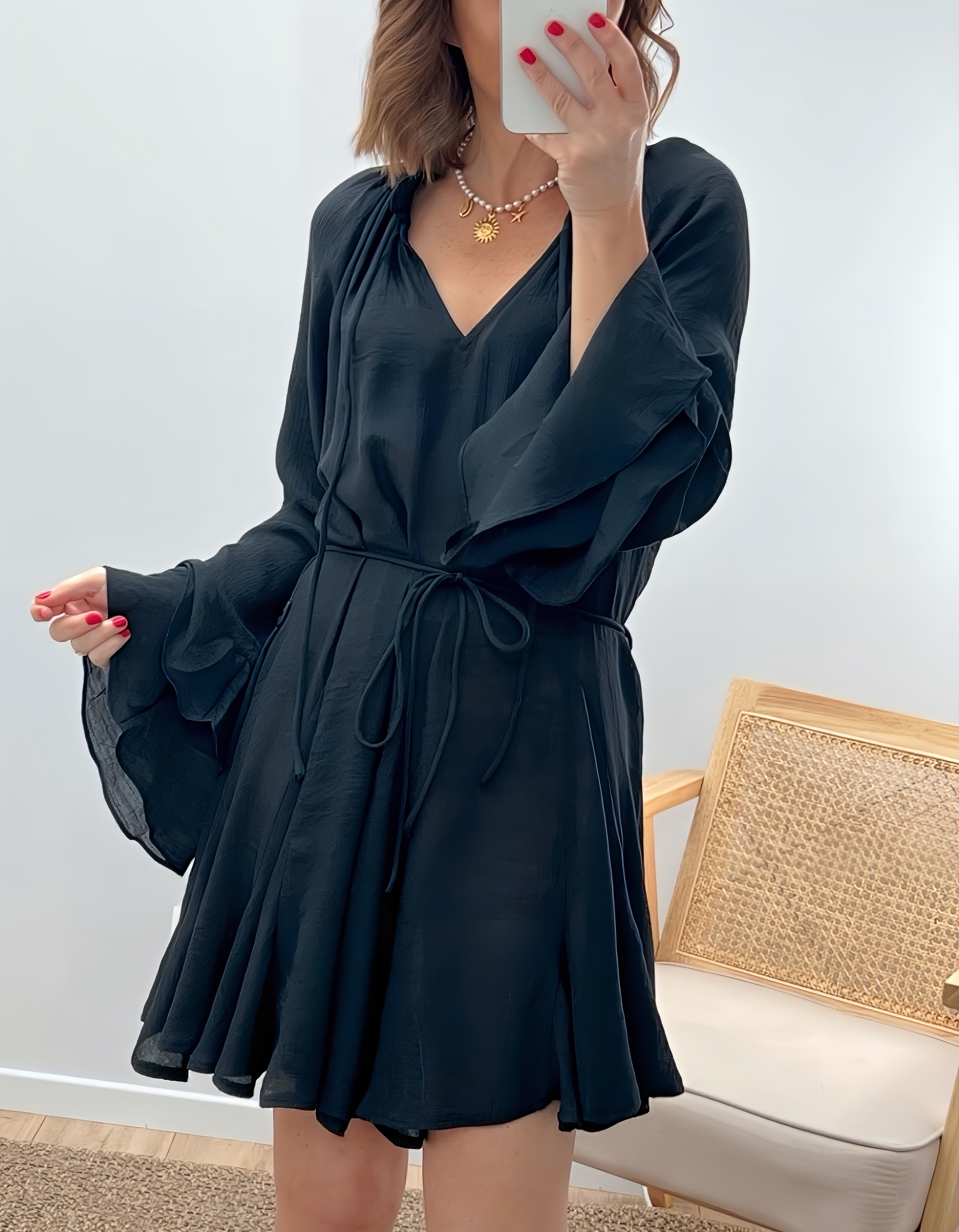 la robe joyce noire -2