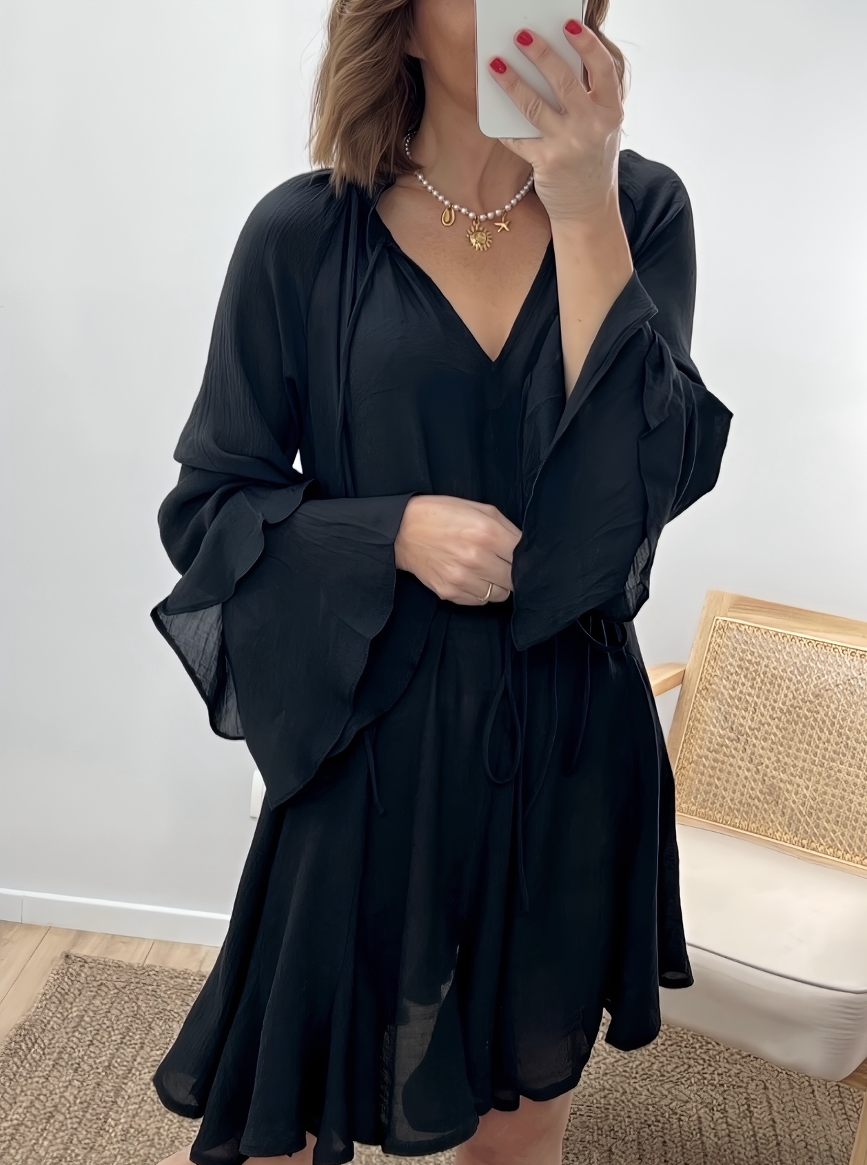 la robe joyce noire -3