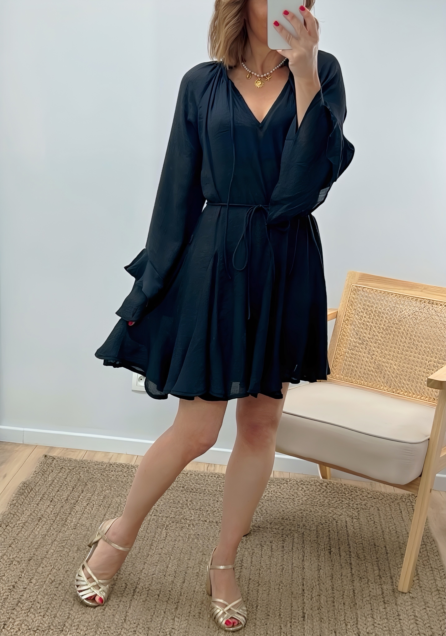 la robe joyce noire -7