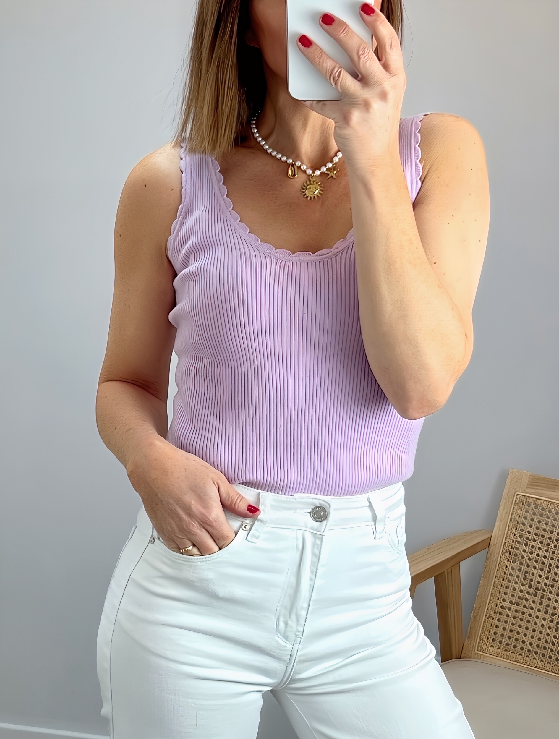 le top kate lilas -4