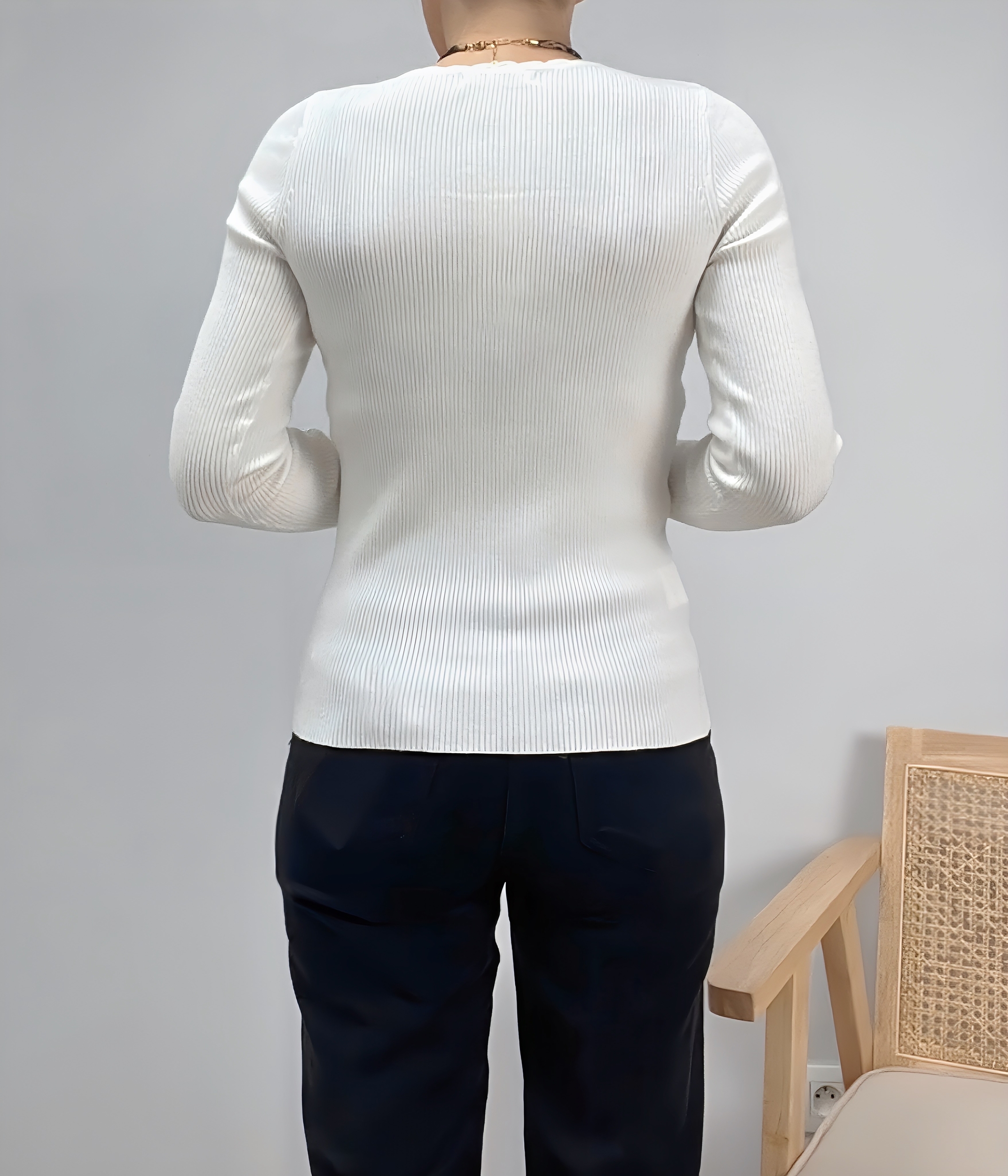le pull mael ecru -6