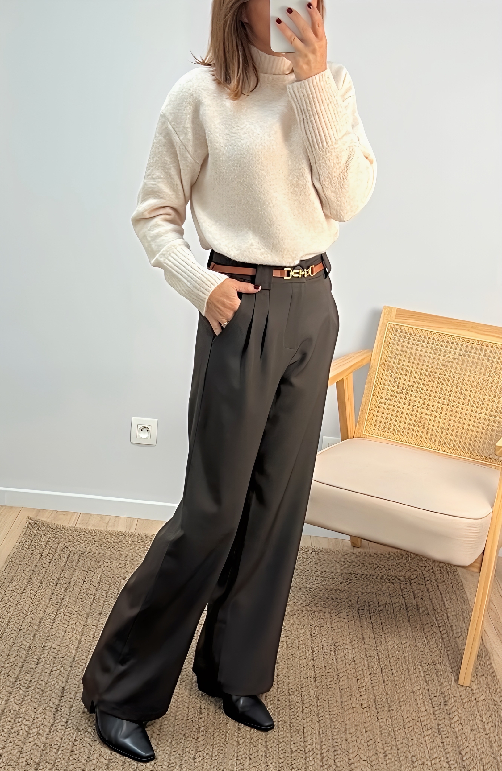 le pantalon gabin choco -4