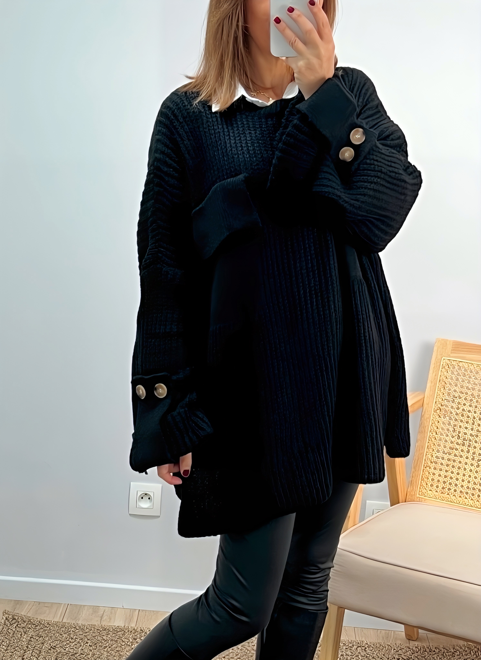 le pull sonny noir -4