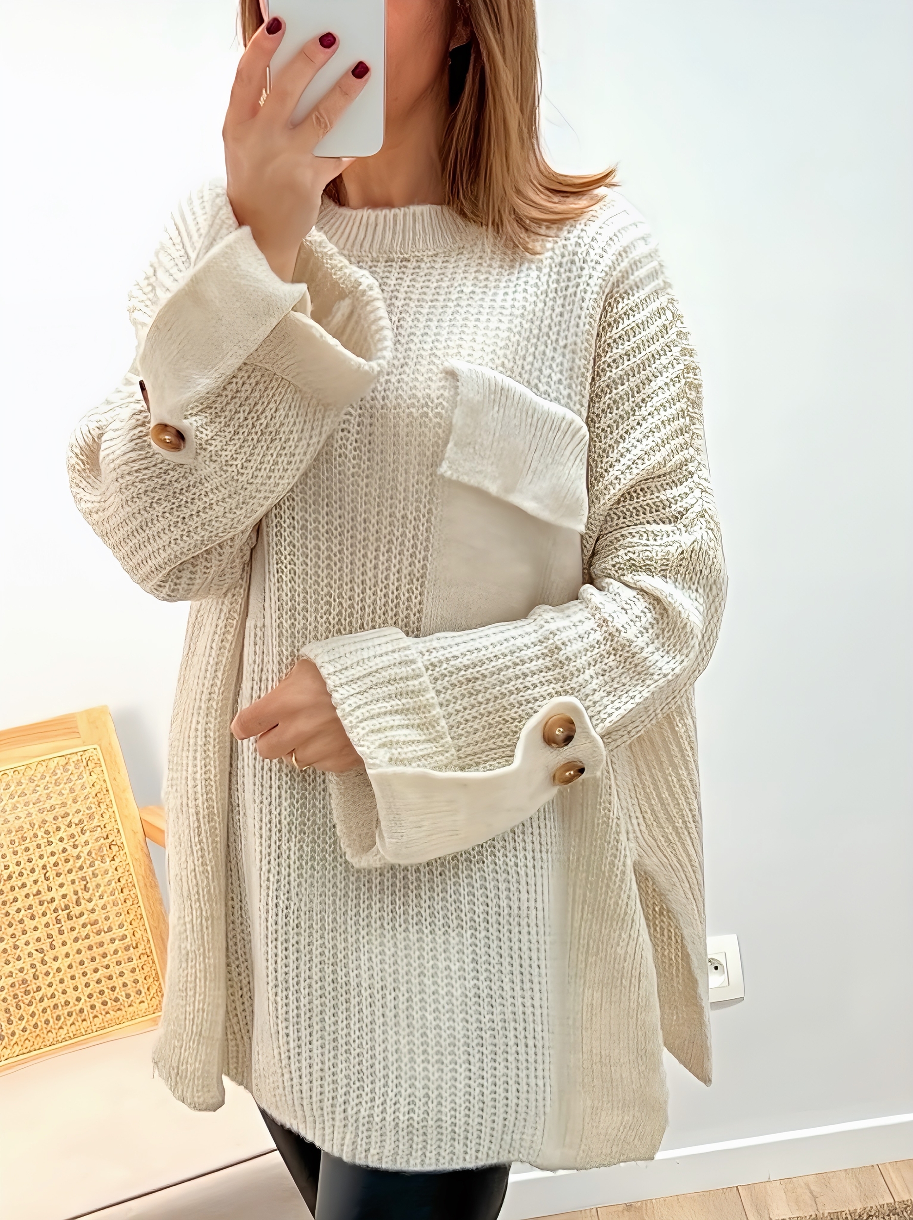 le pull sonny beige -2