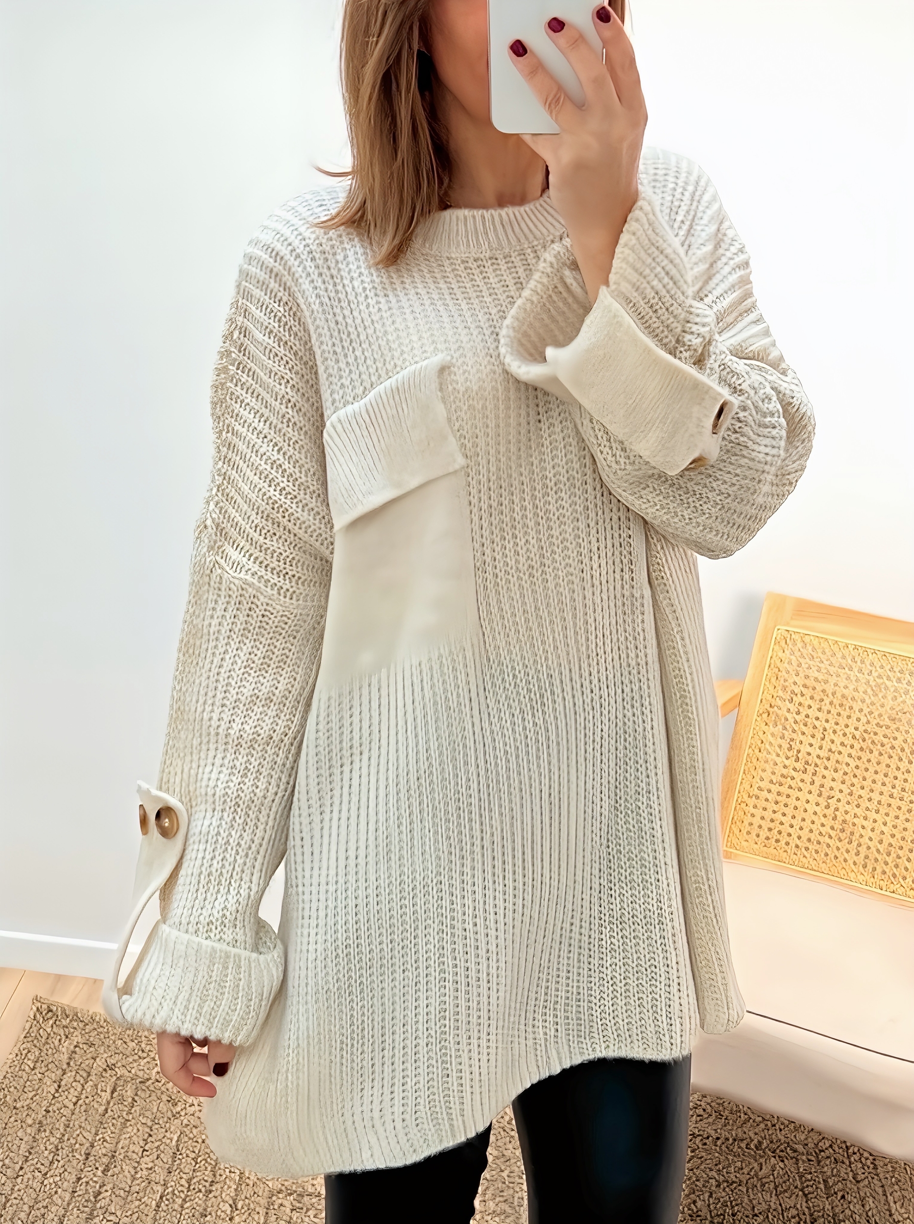 le pull sonny beige -3