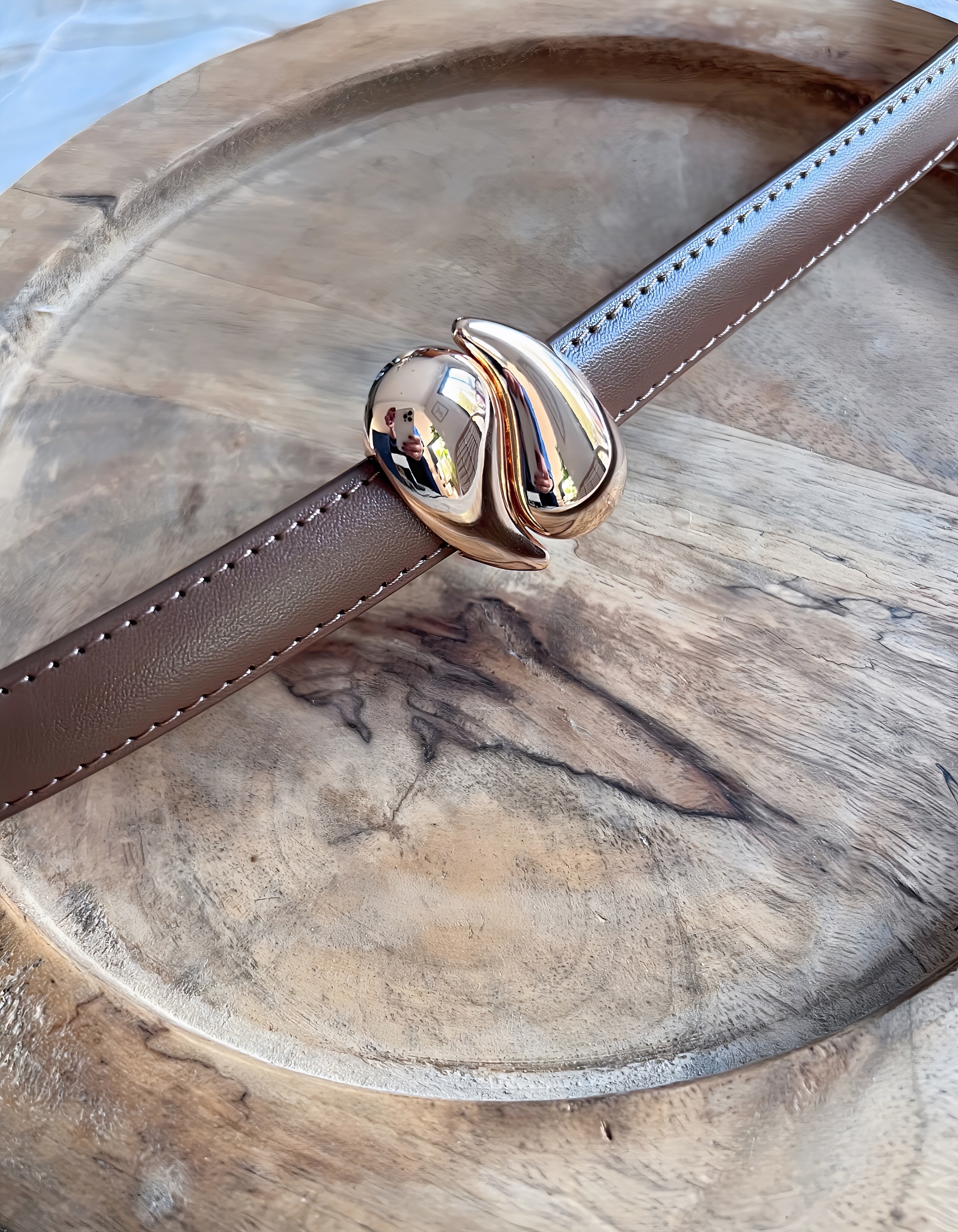la ceinture naé taupe -1