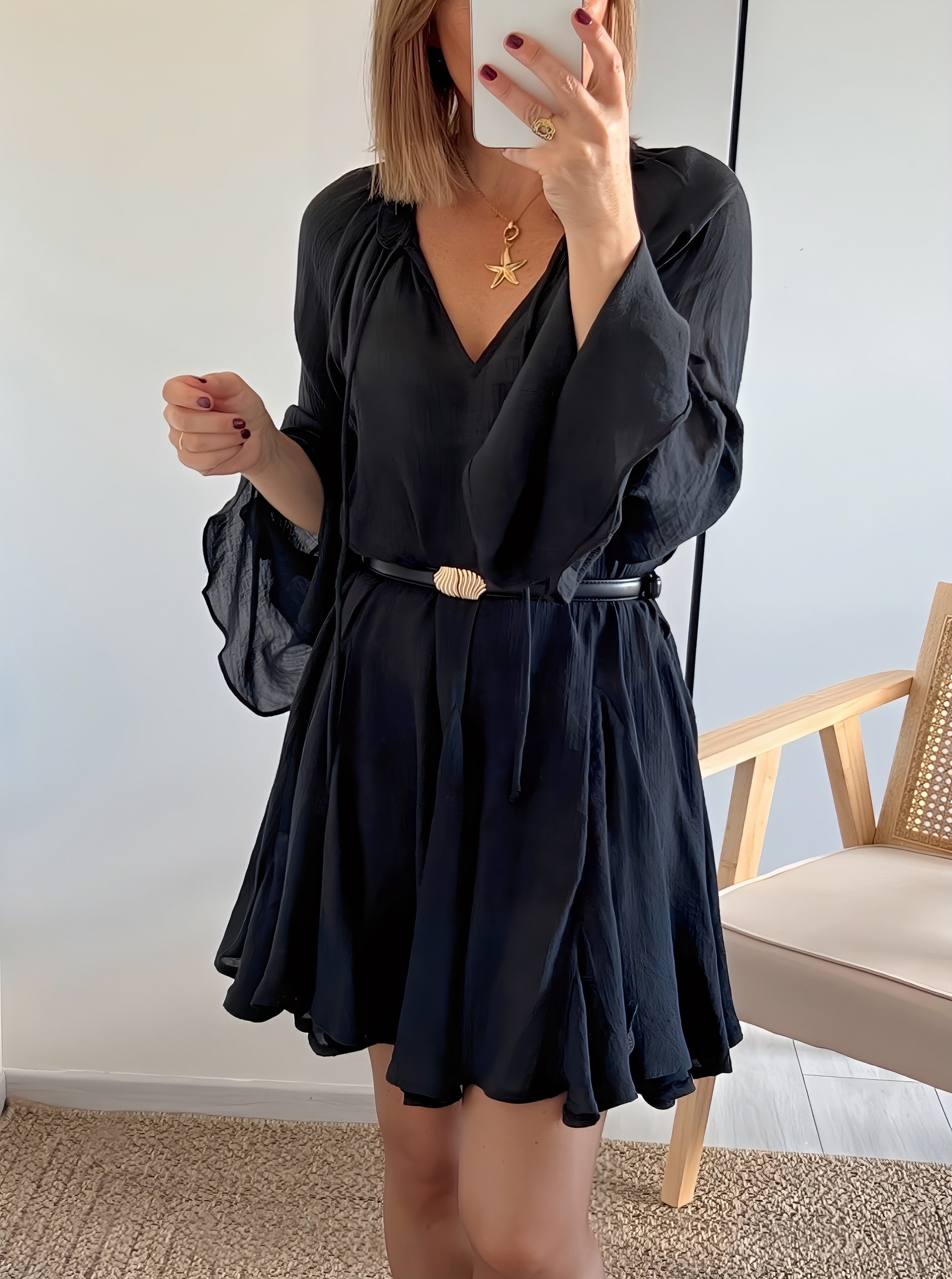 la robe joyce noire -2