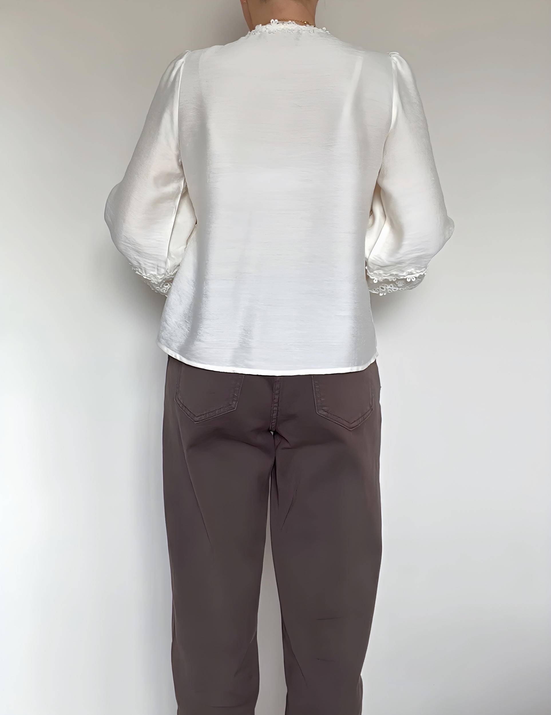 la blouse hortense ecru -7