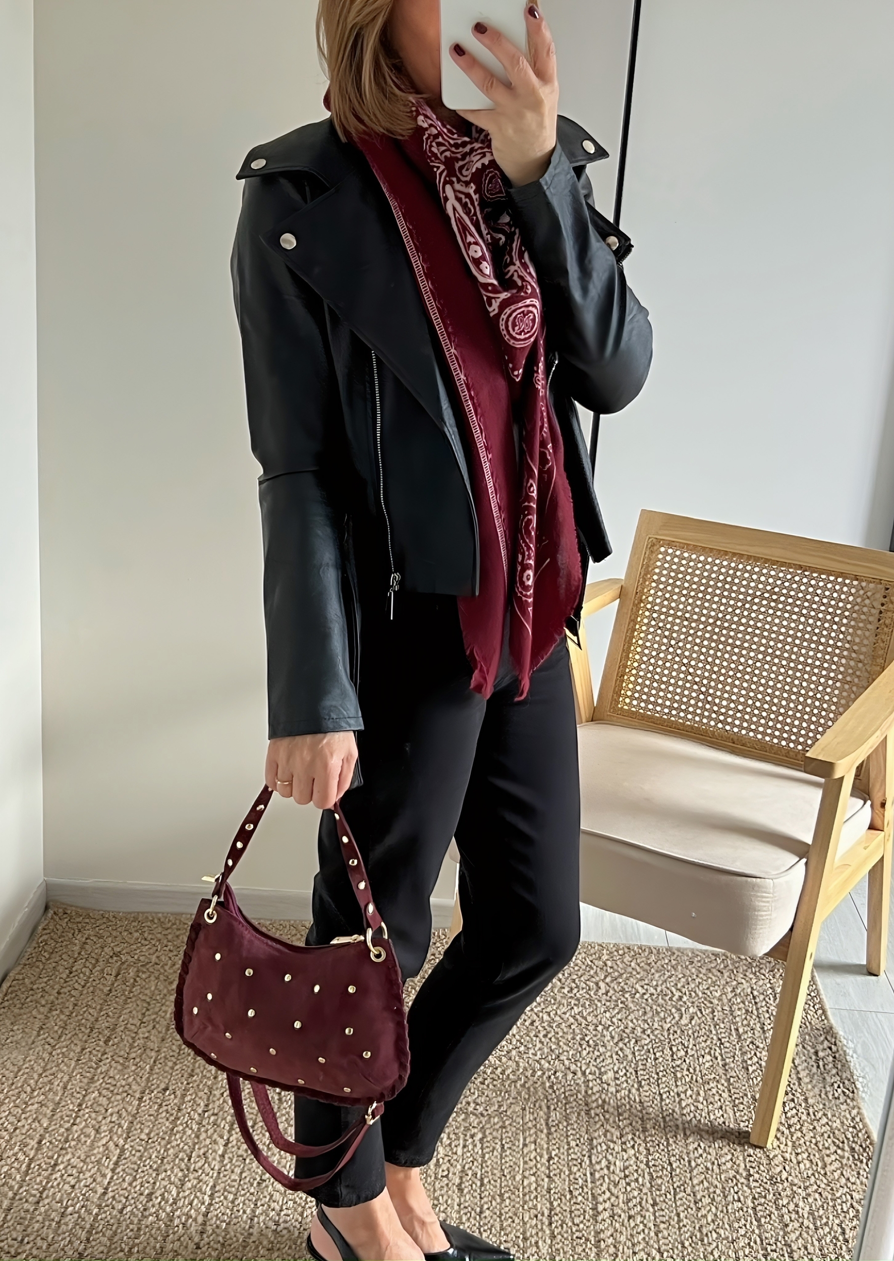 le sac harper bordeaux -3