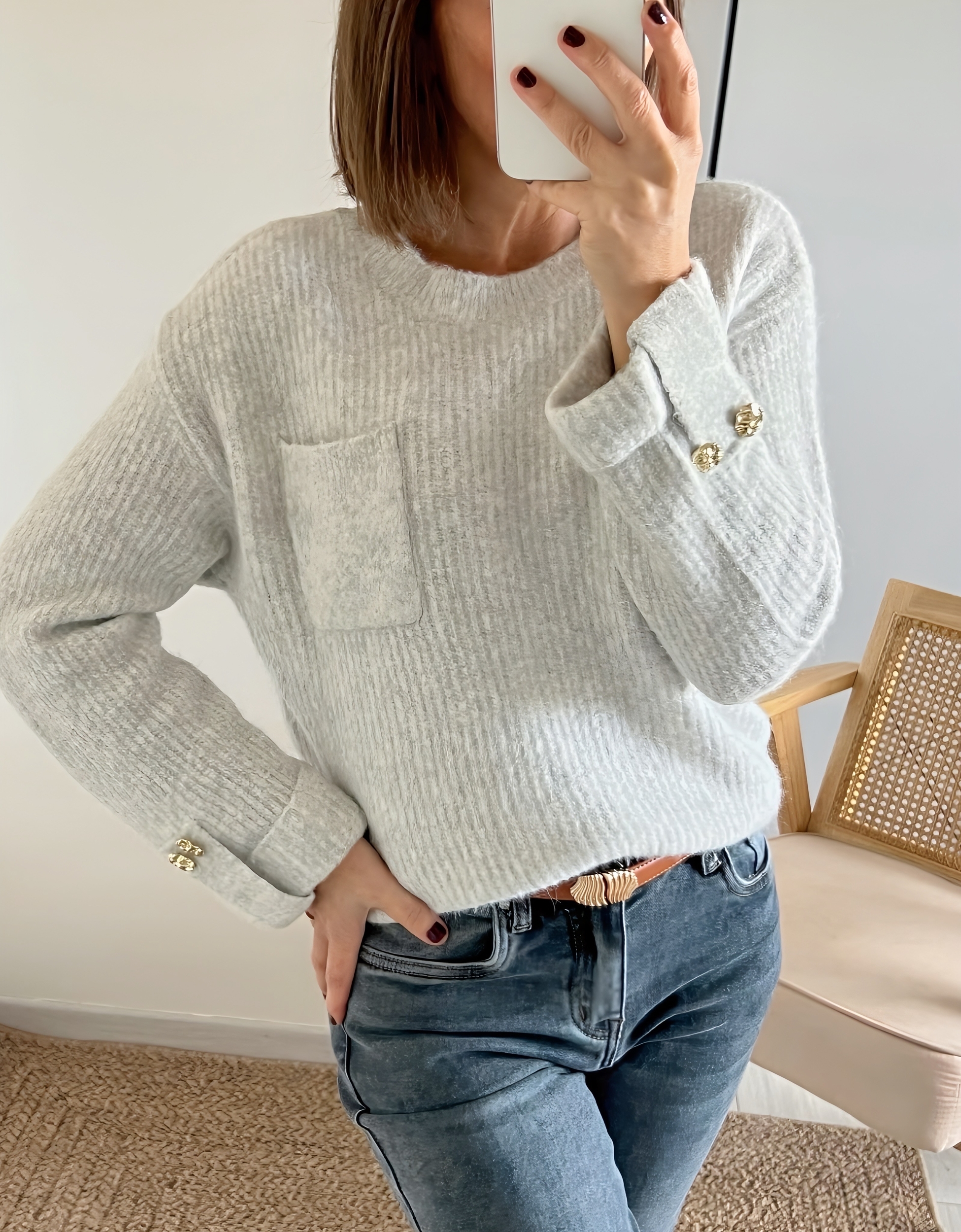 le pull corentin gris -3