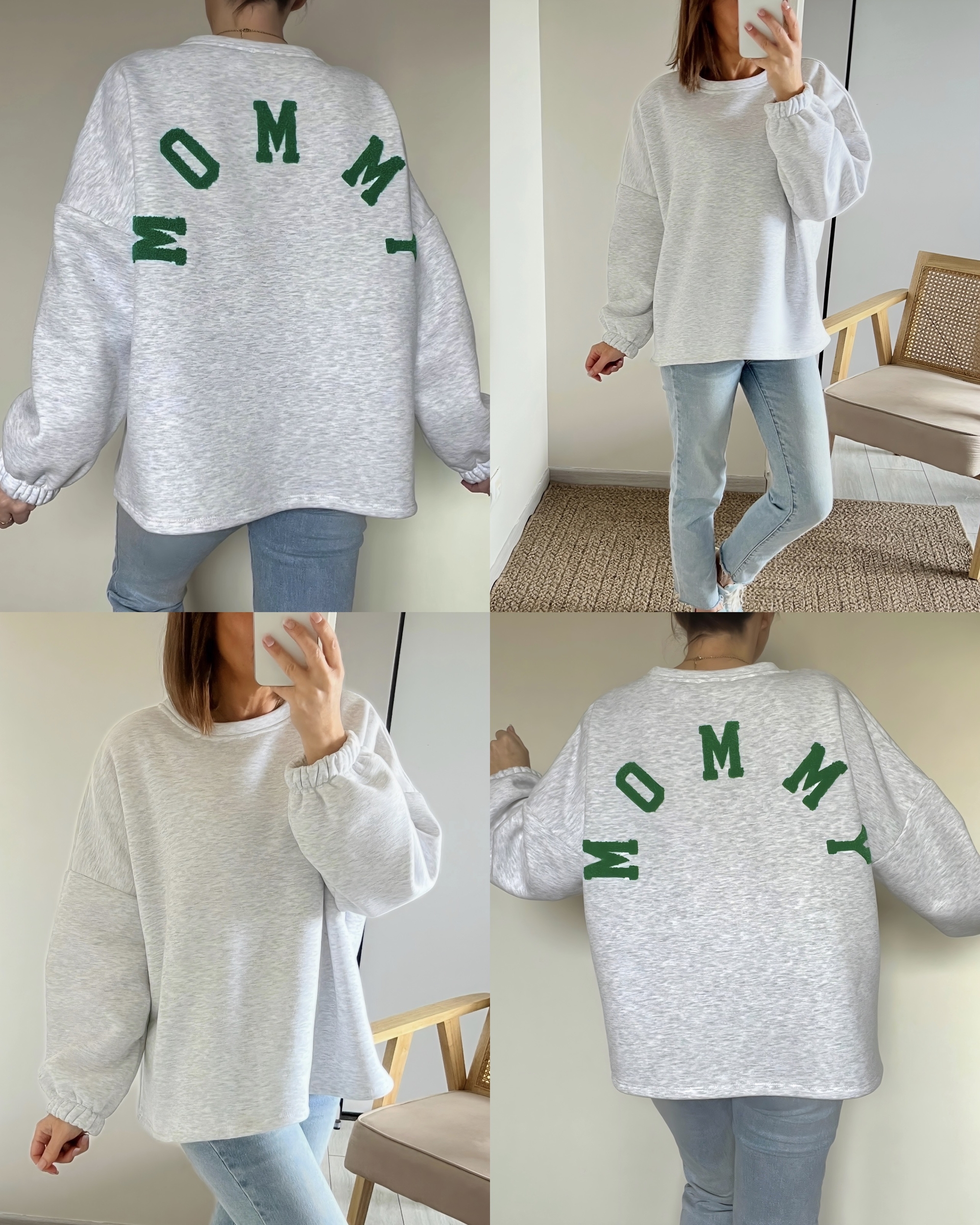 le sweat mommy vert