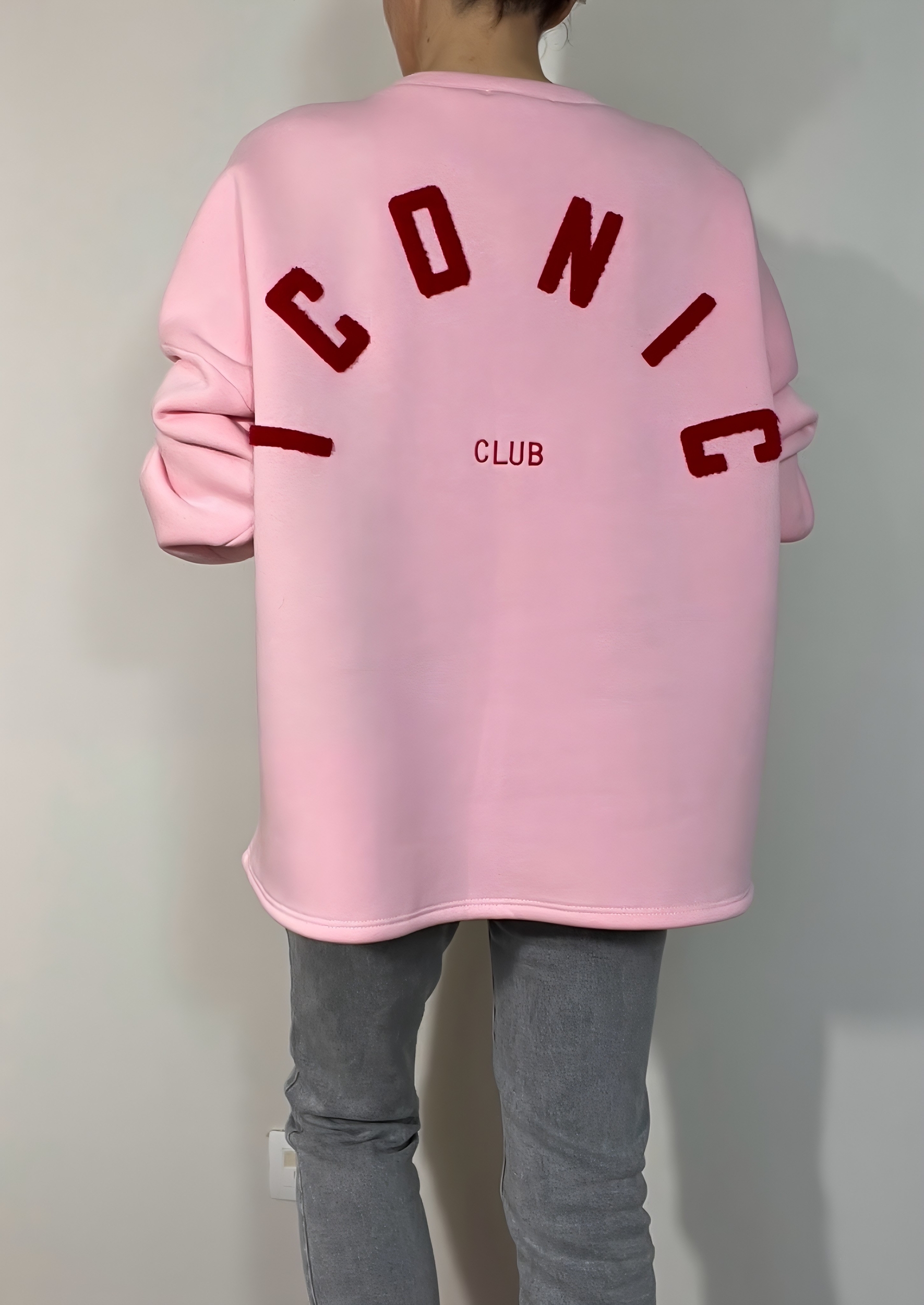 le sweat iconic rose -5