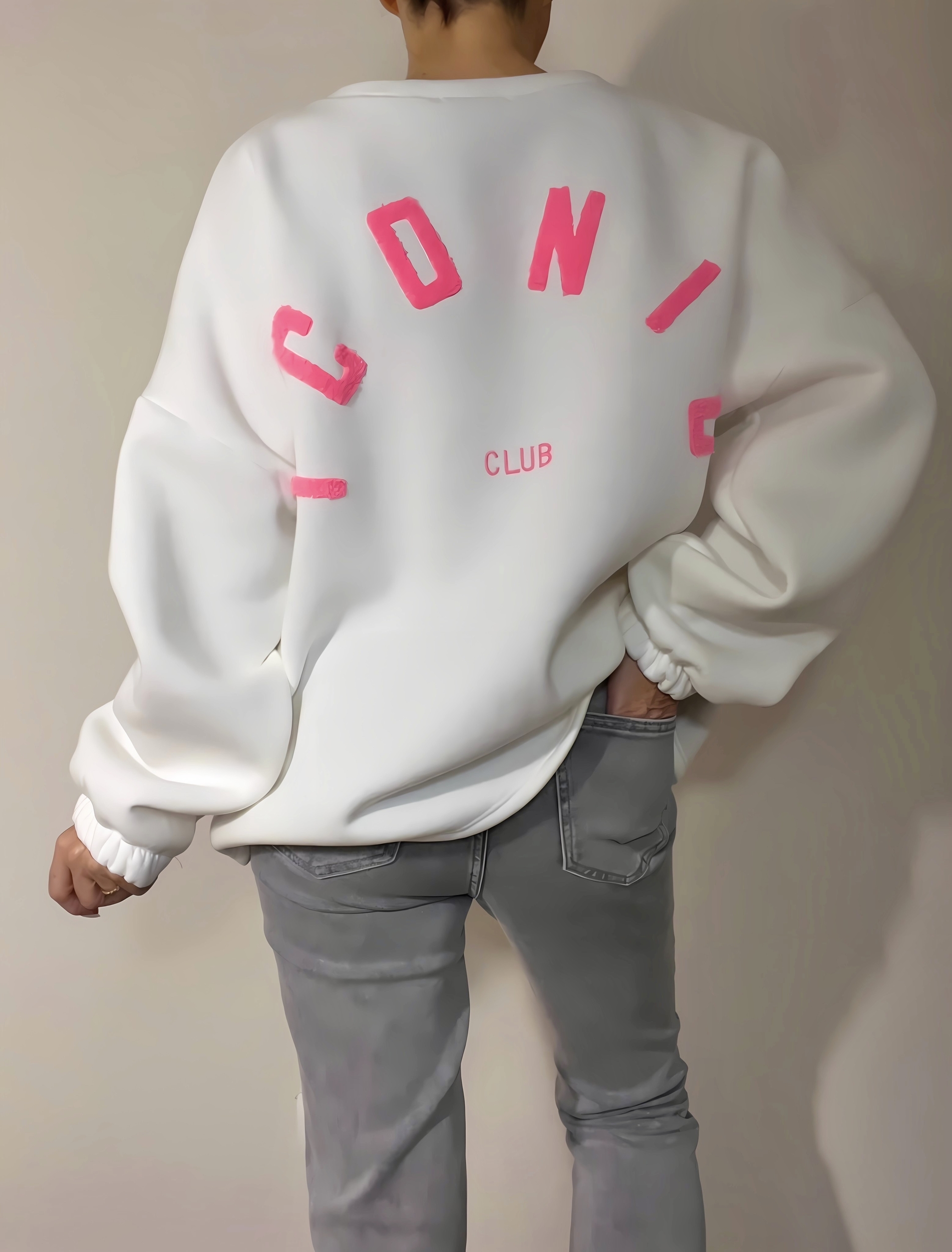 sweat iconic blanc -1