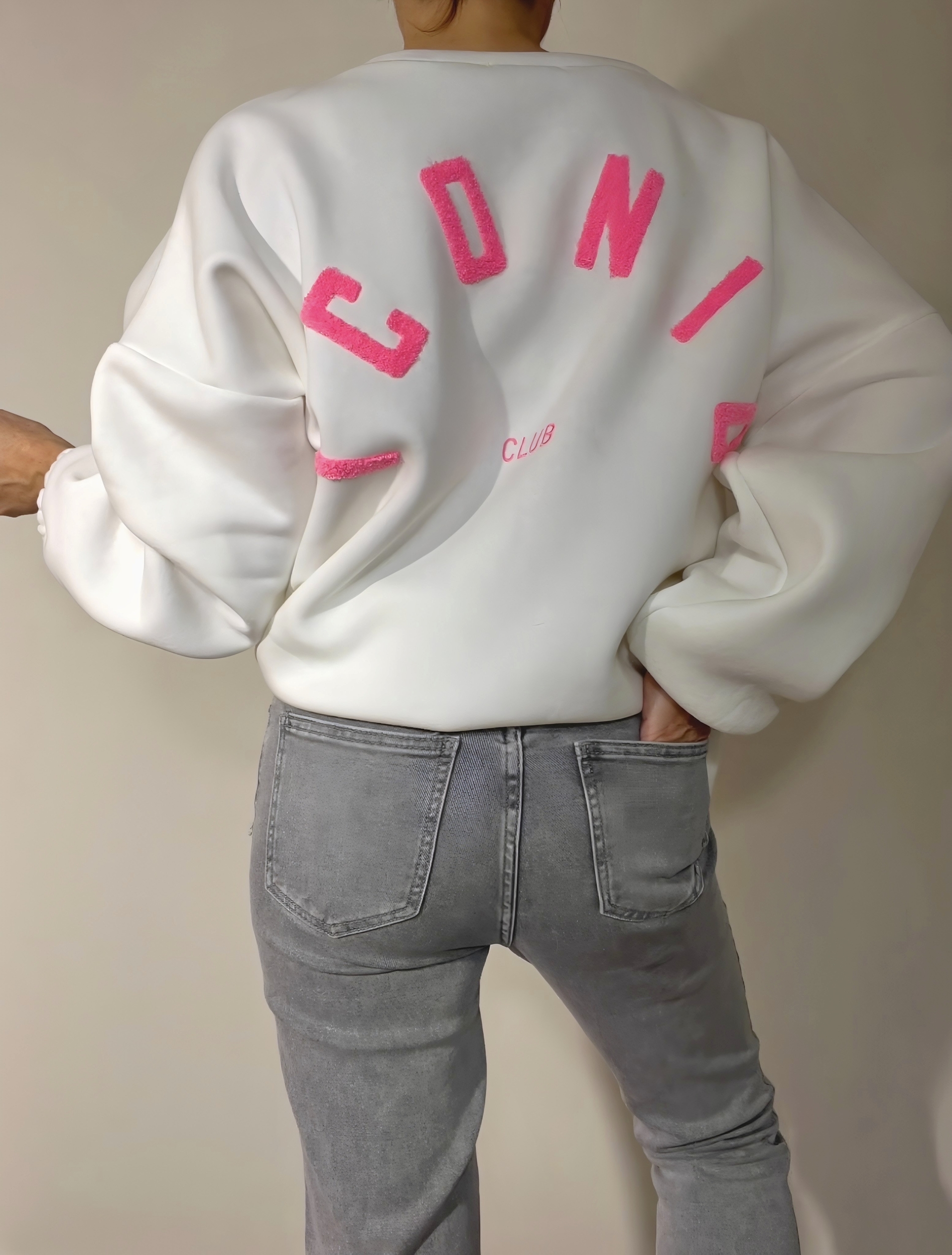 le sweat iconic blanc -3