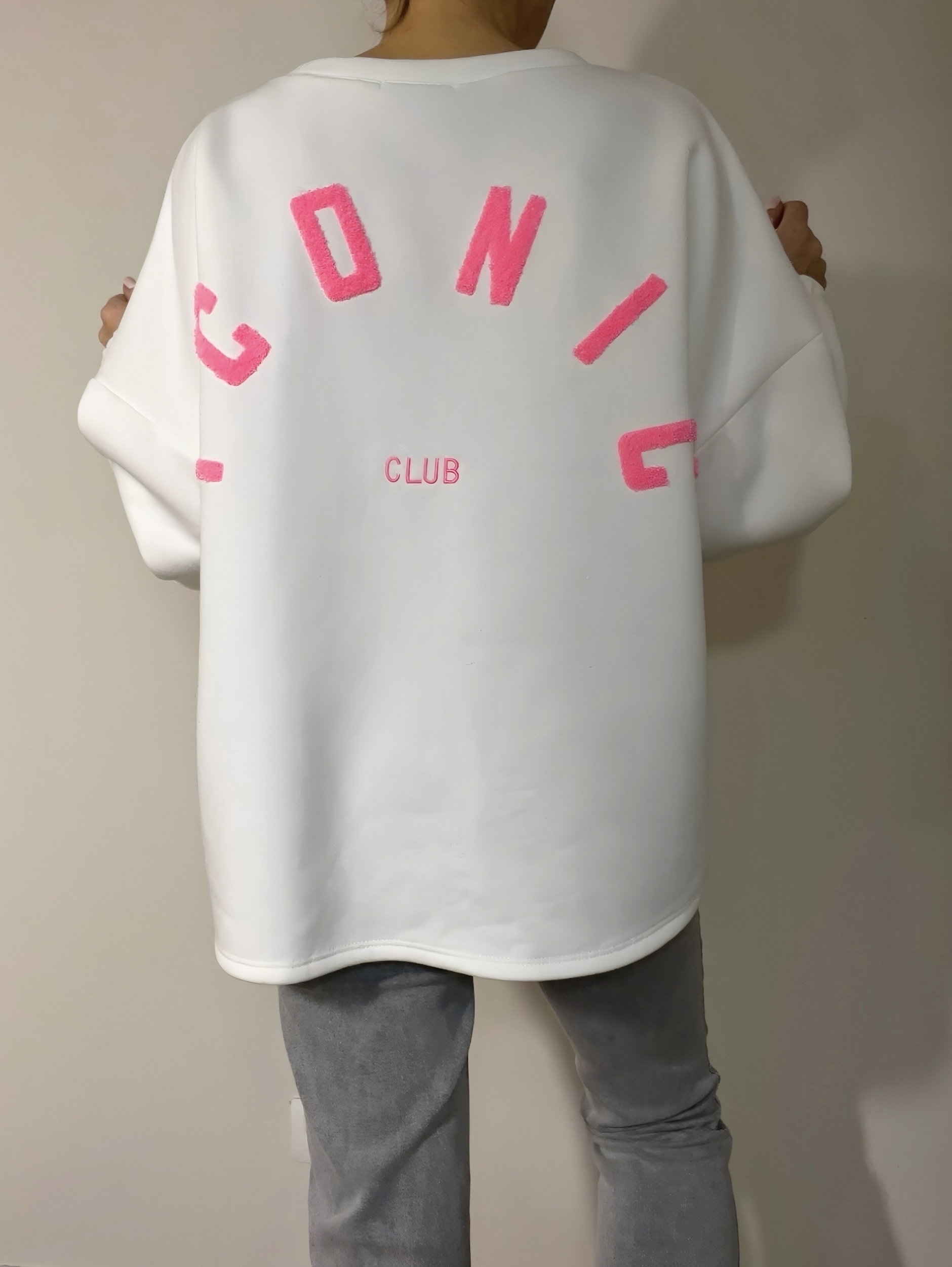 le sweat iconic blanc -4