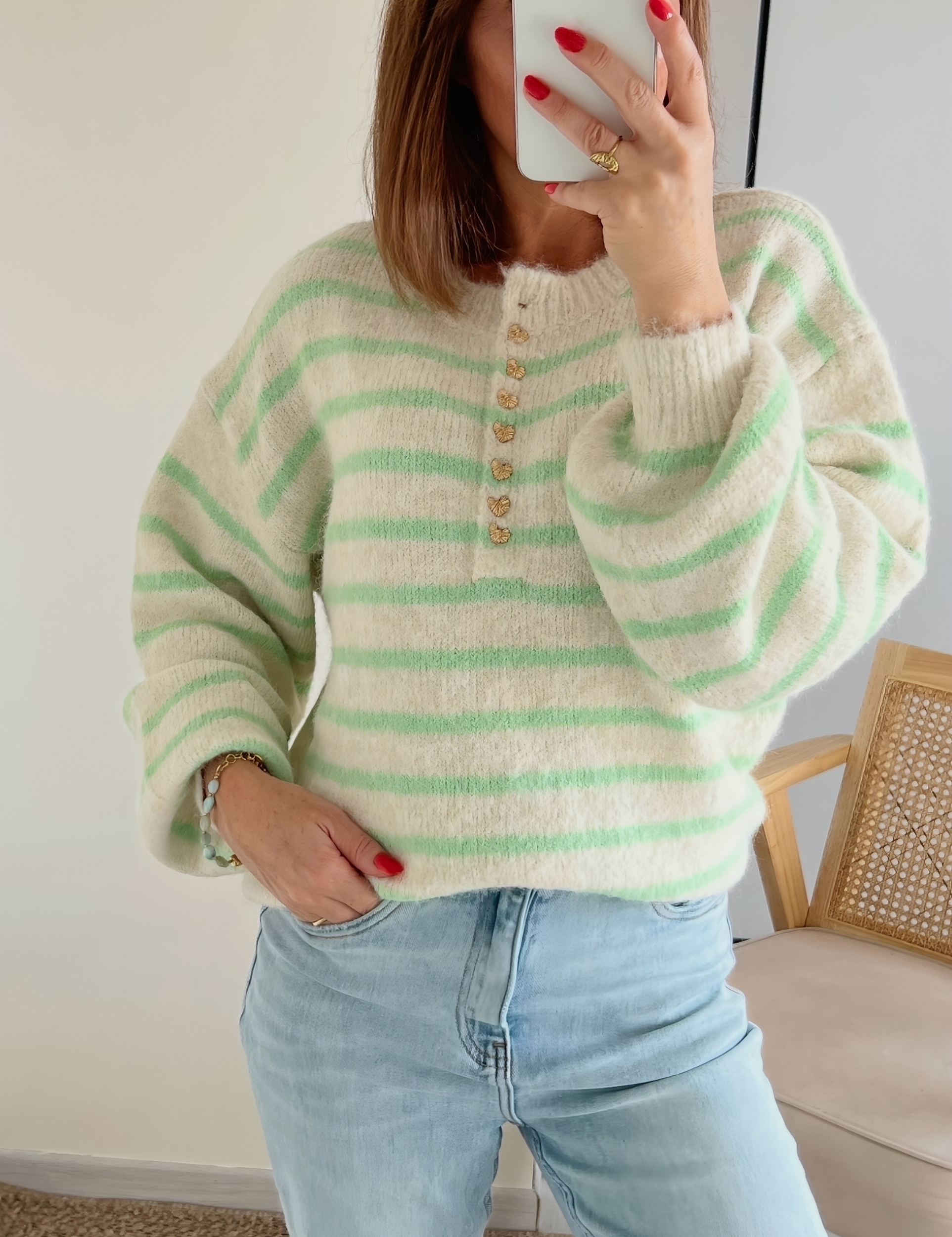le pull léonard -1