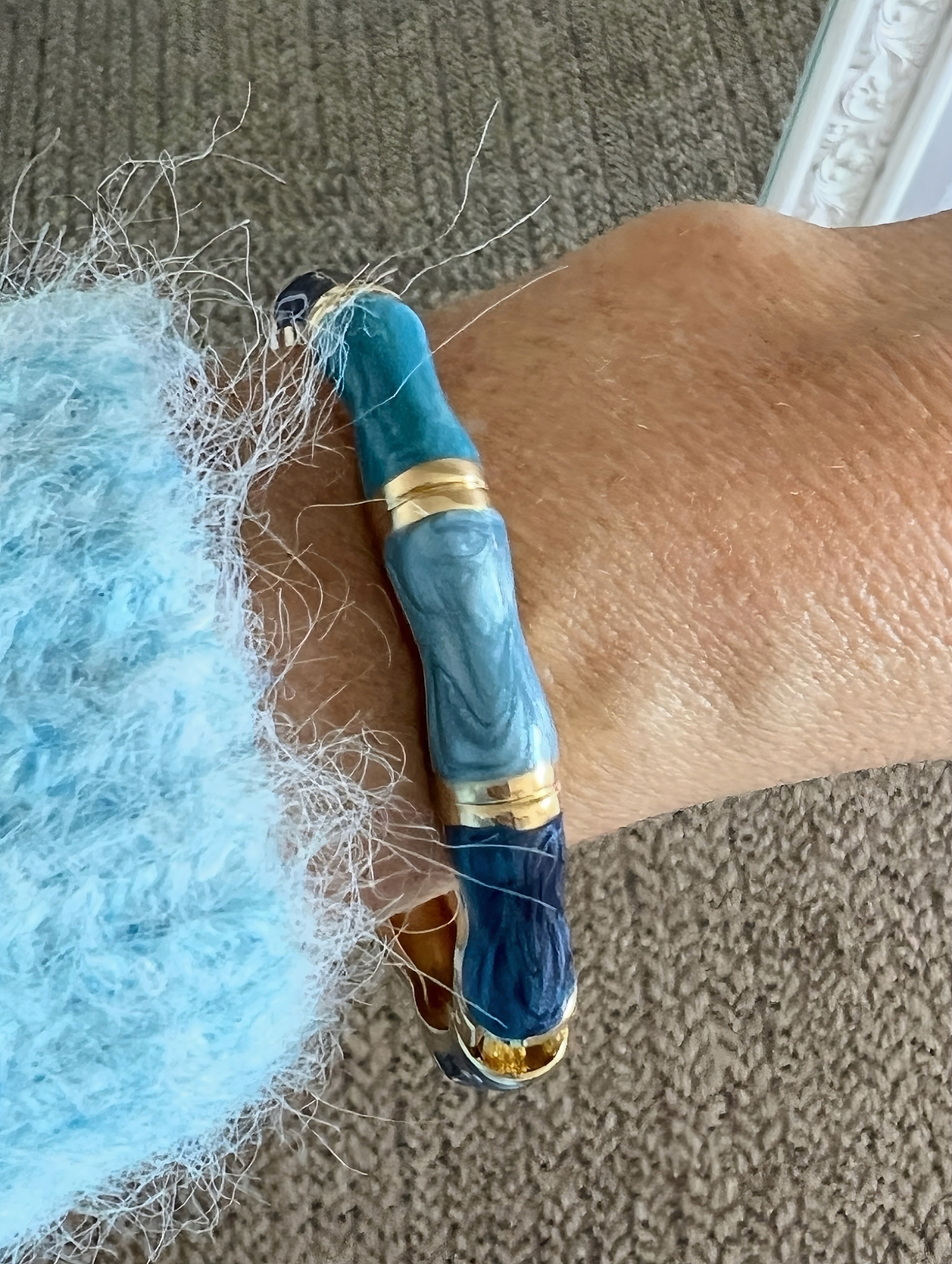 le bracelet evy bleu -1