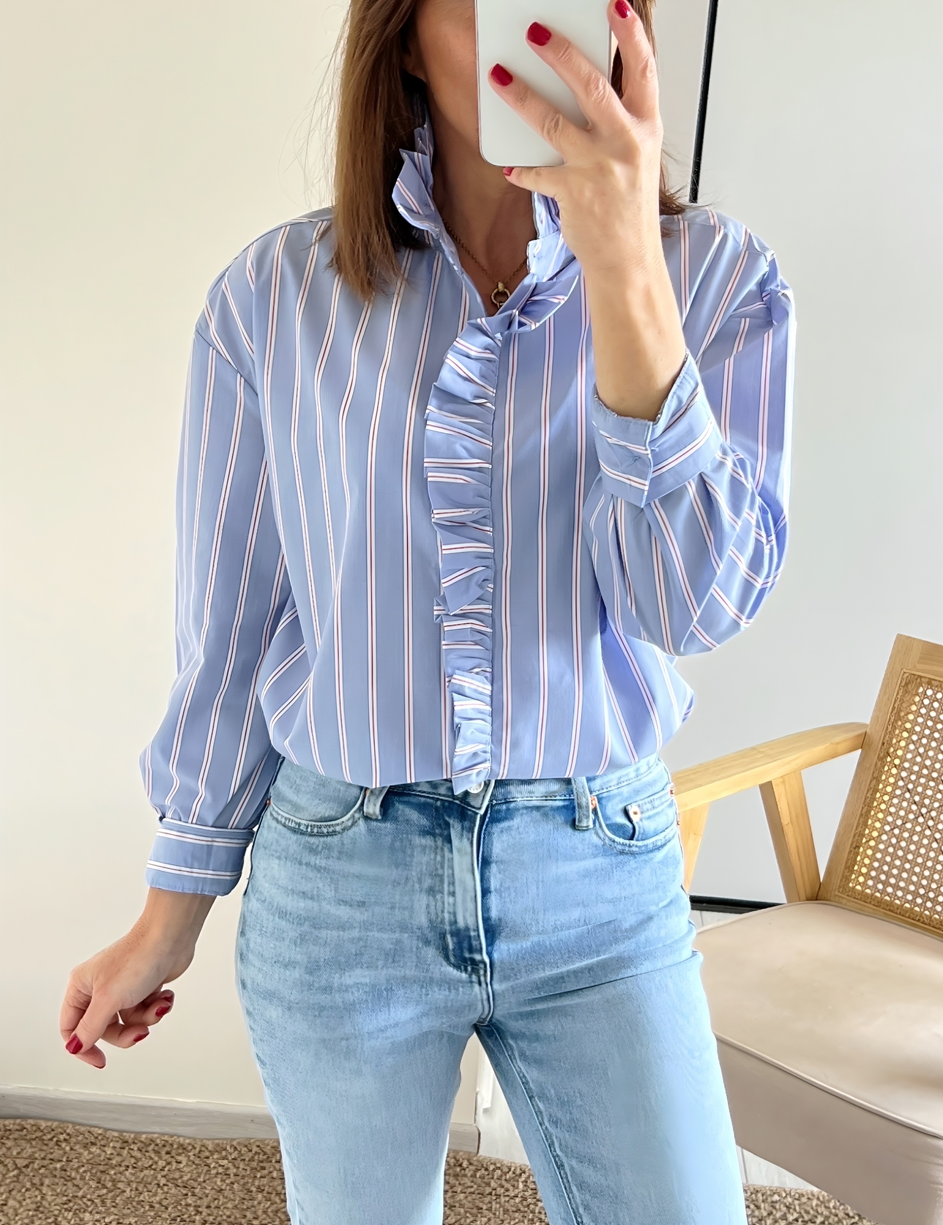 la chemise alma bleue -2