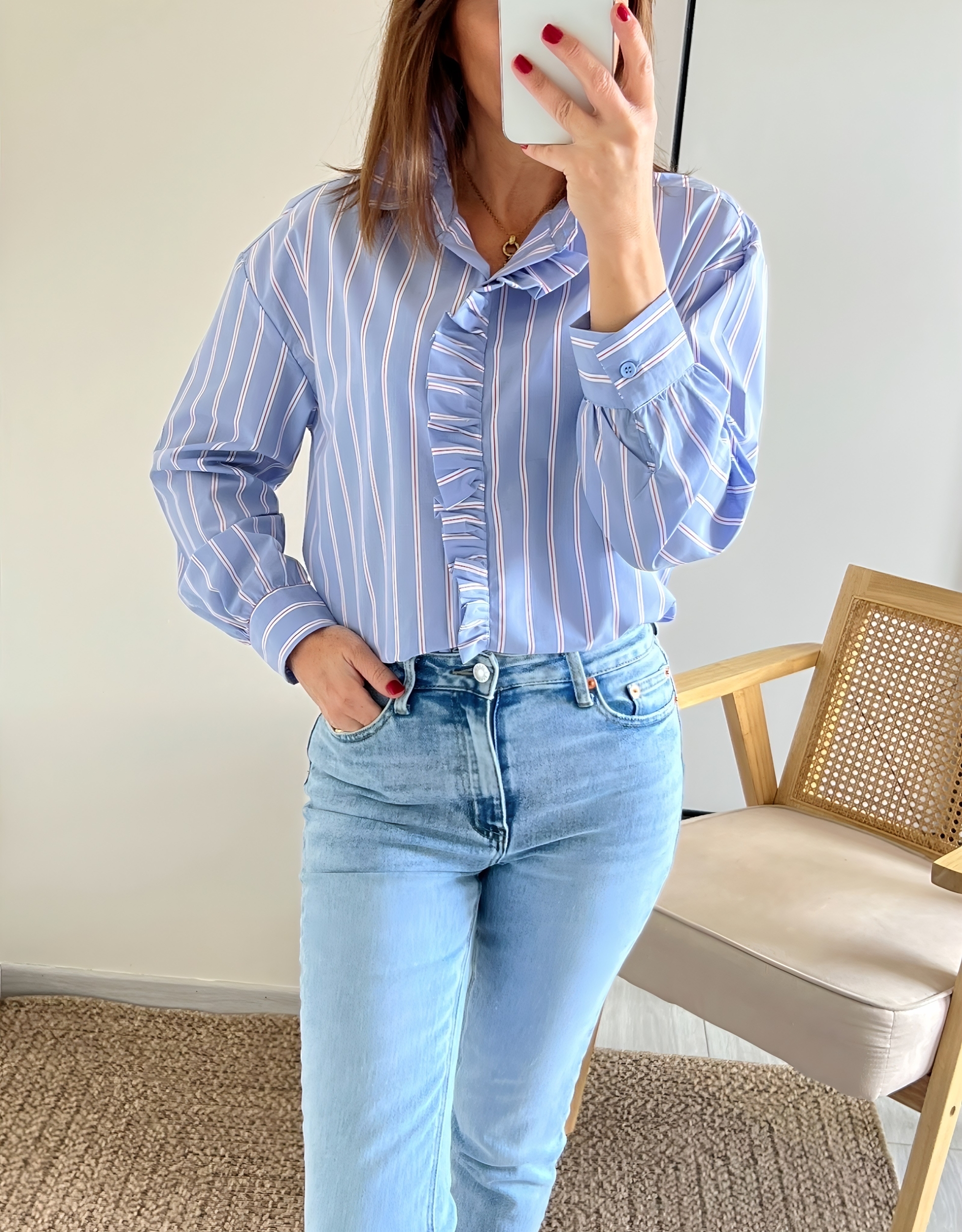 la chemise alma bleue -4