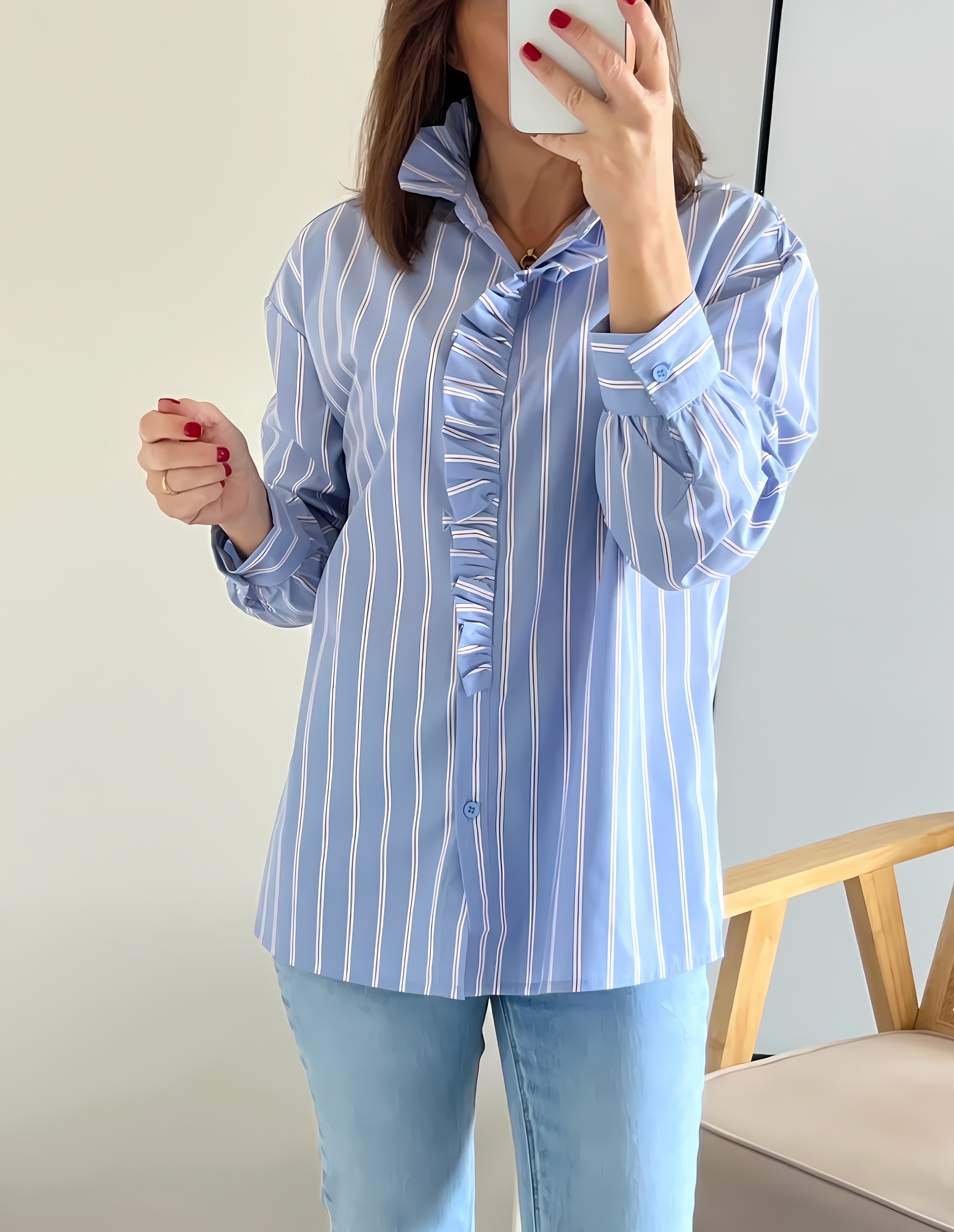 la chemise alma bleue -5