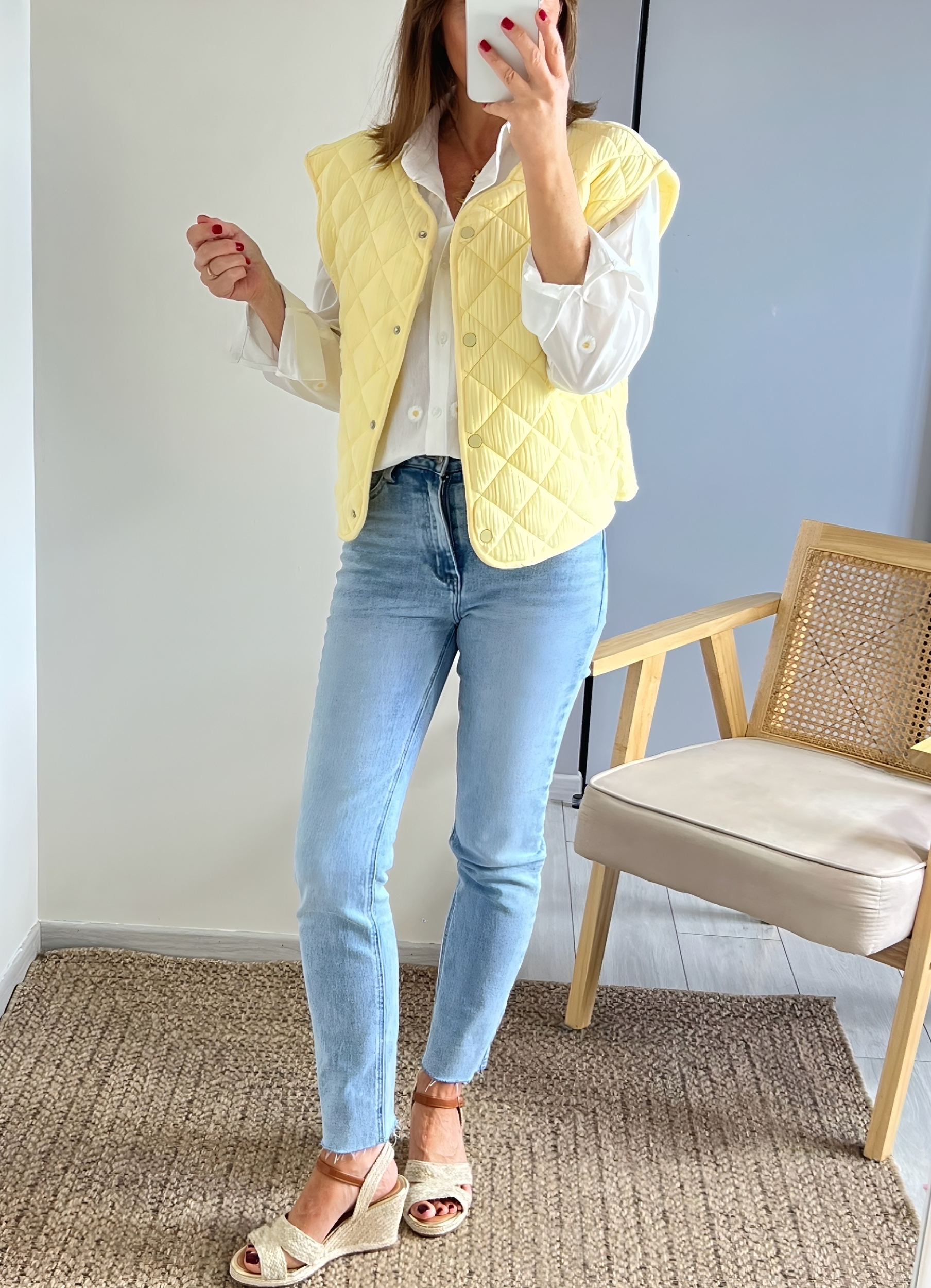 le gilet flavio jaune -2