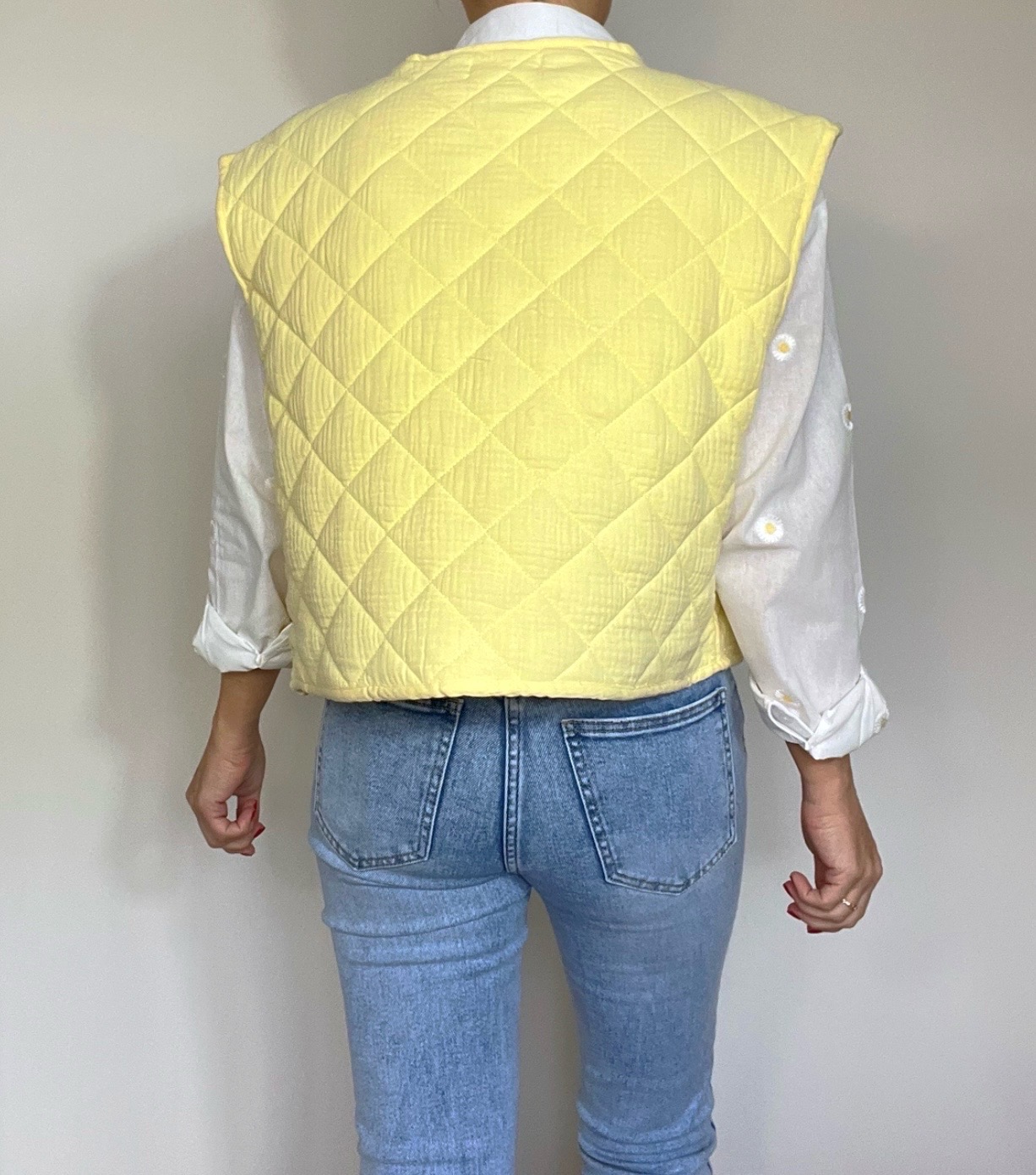 le gilet flavio jaune -5